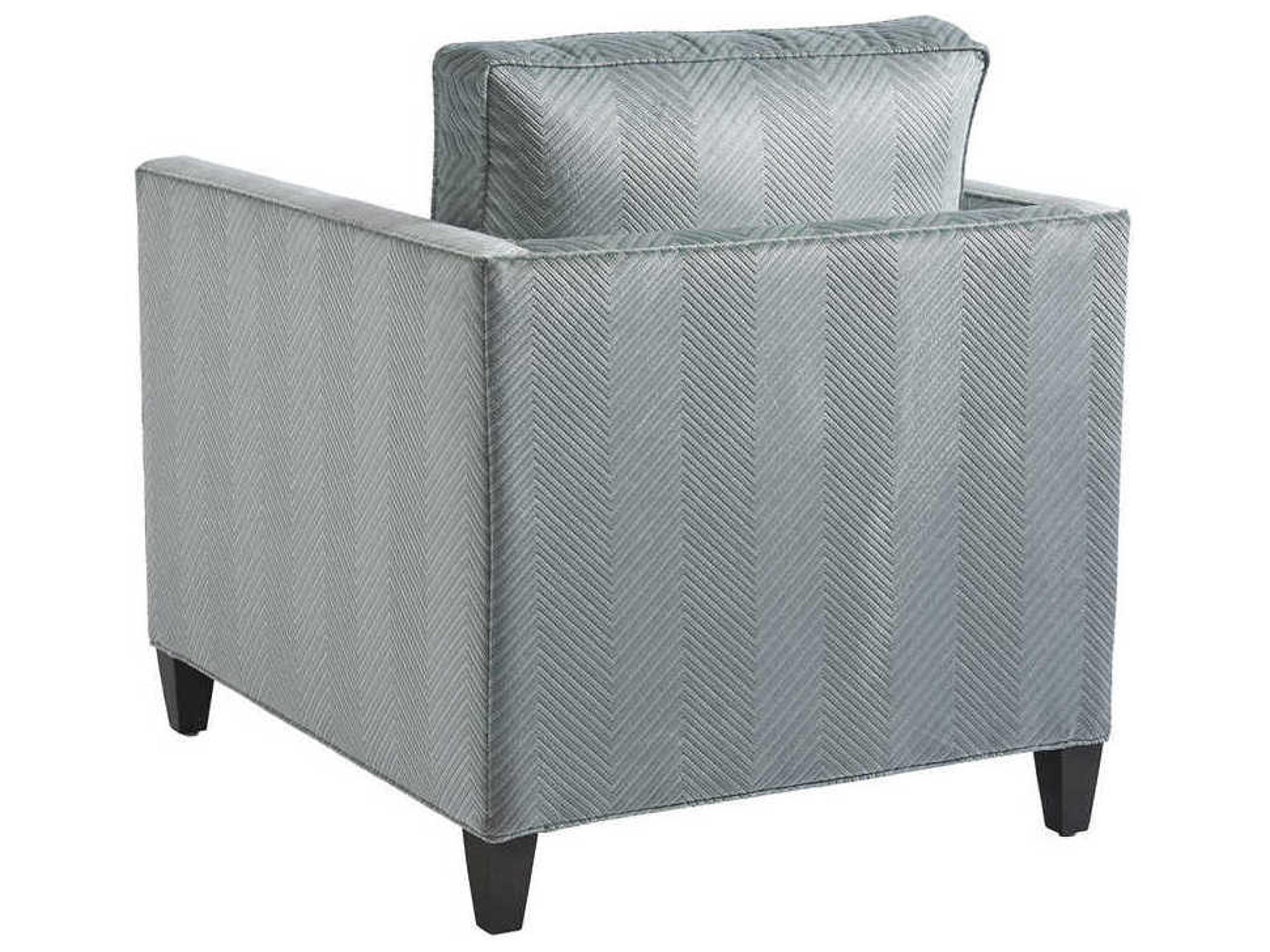 Barclay Butera Upholstery Malcolm Gray Fabric Club Chair