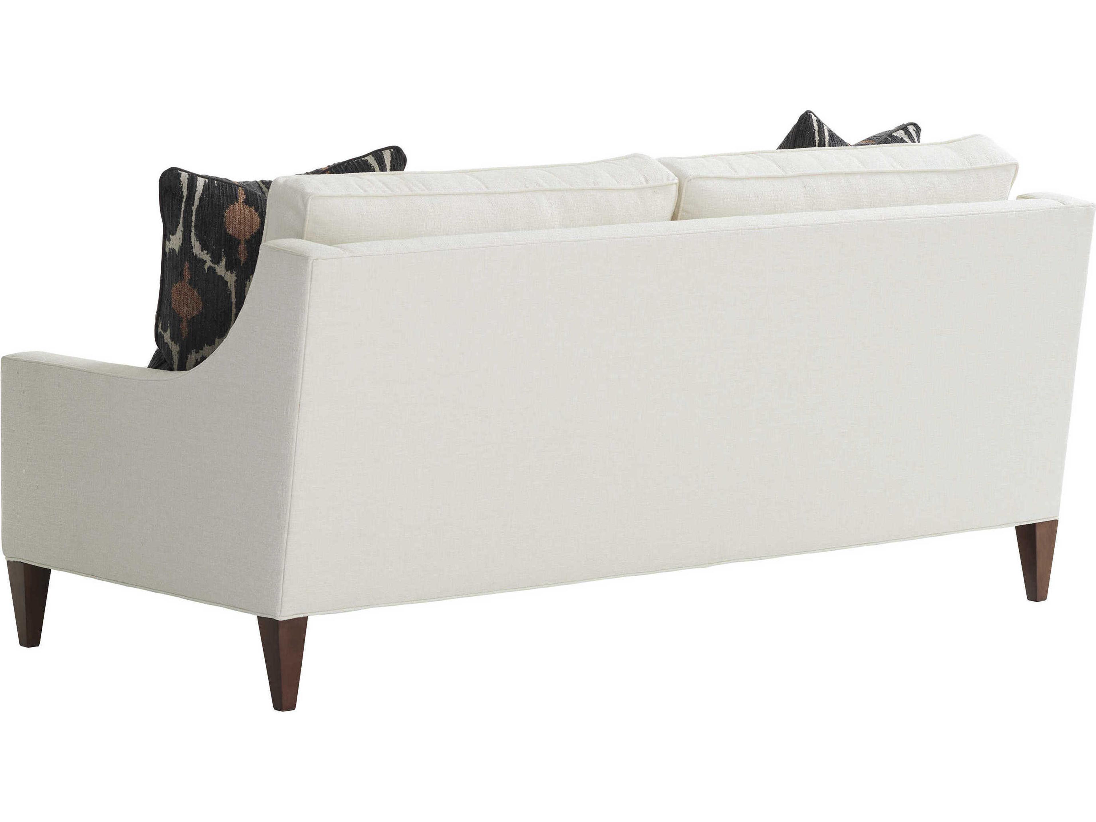 Barclay Butera Upholstery Belmont Chase Park White Upholstered Loveseat