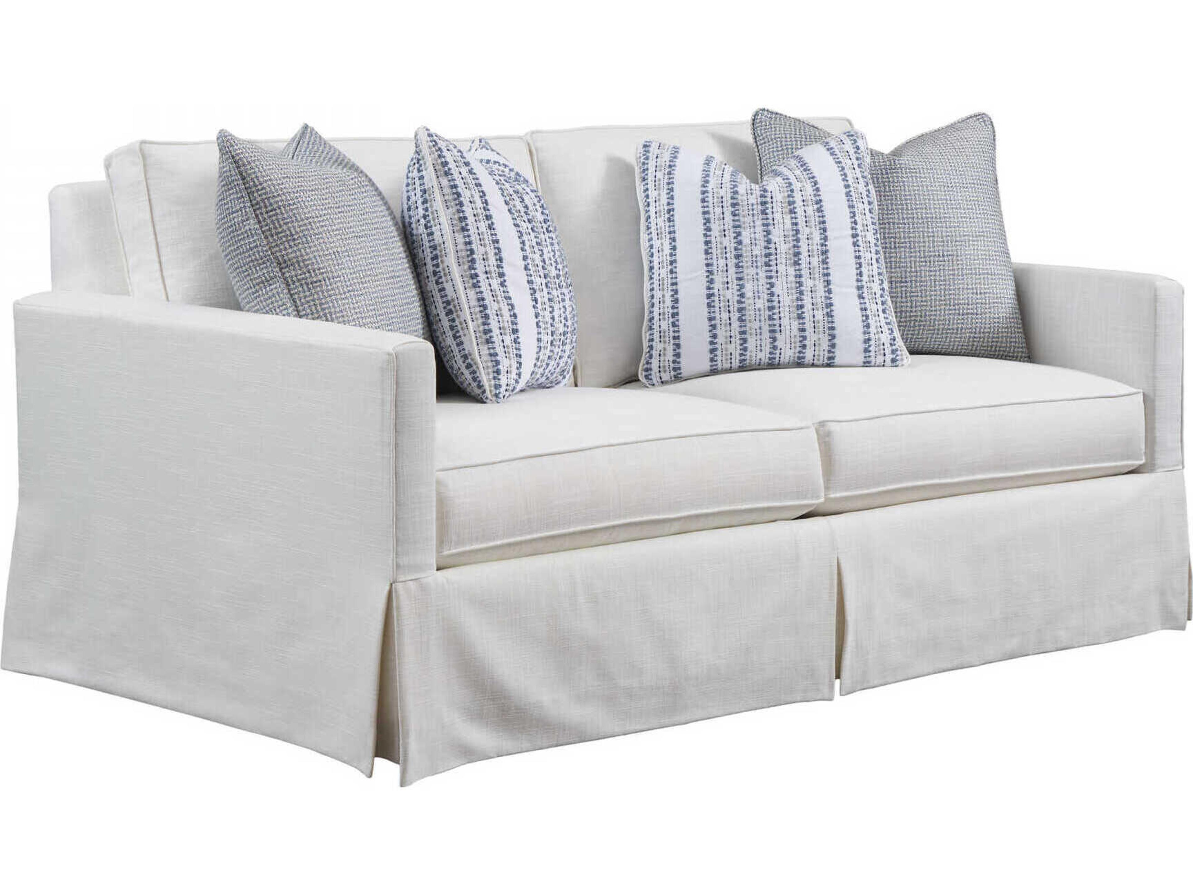 Upholstery Beach Club Apartment Upholstered Fabric Loveseat Sofa