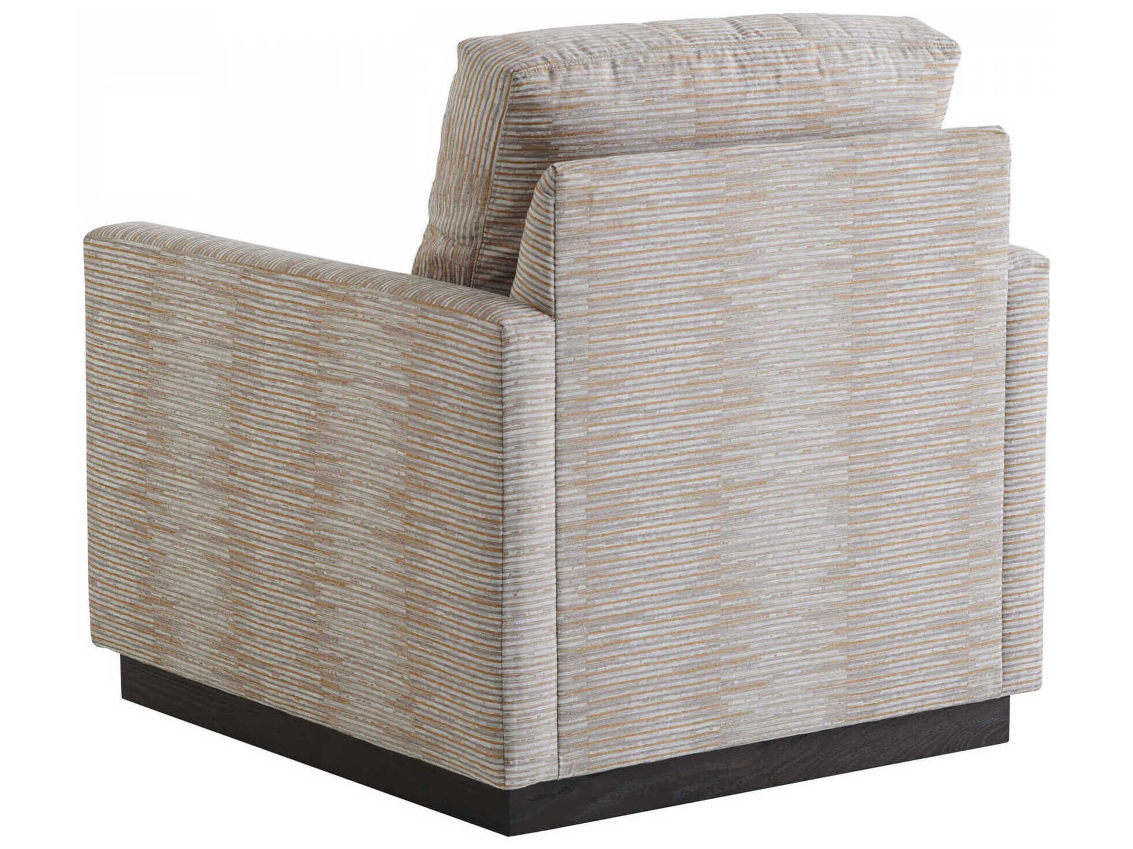 Barclay Butera Upholstery Meadow View Swivel Fabric Accent Chair