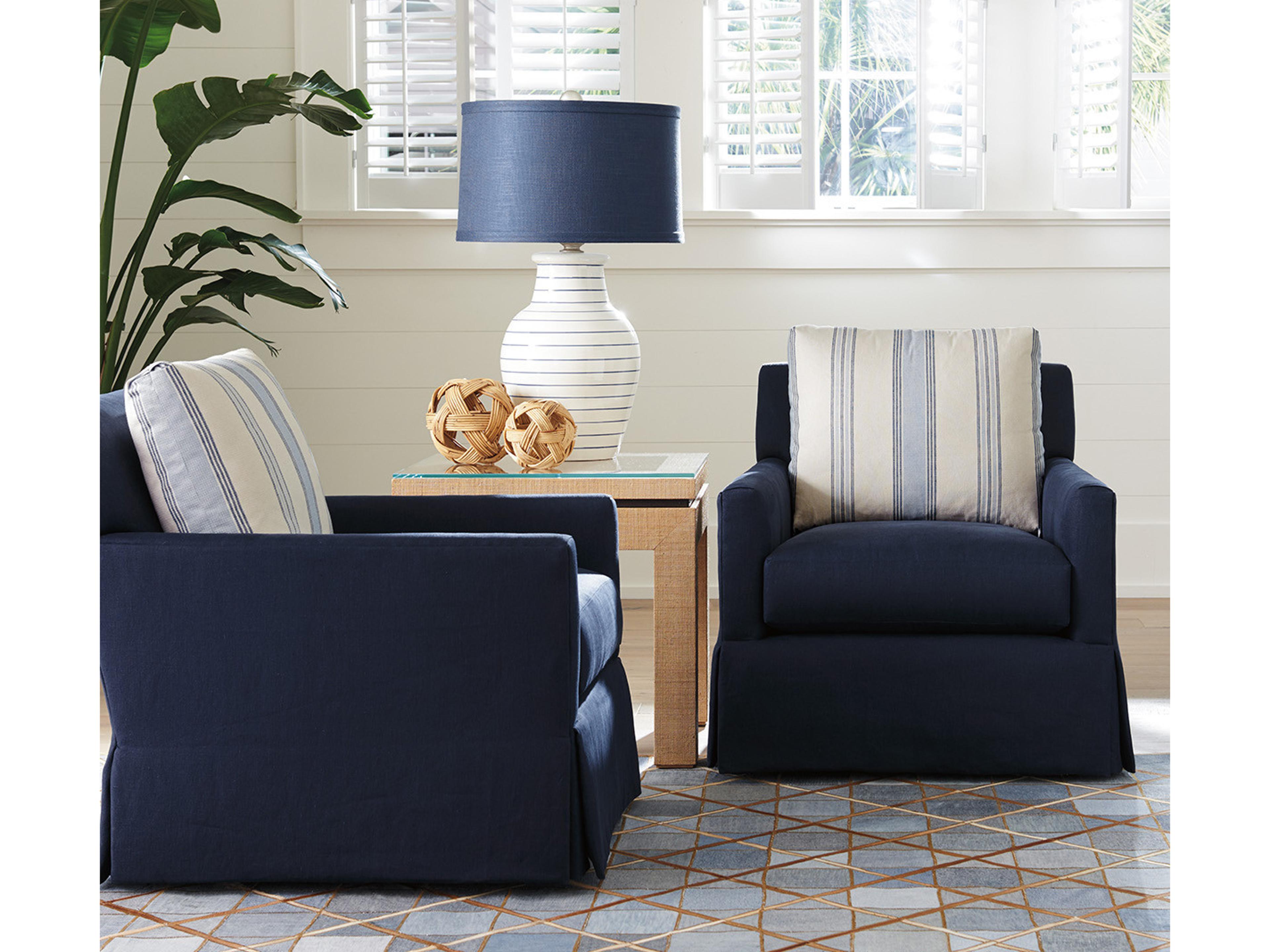 Barclay Butera Upholstery Harlow Fabric Accent Chair