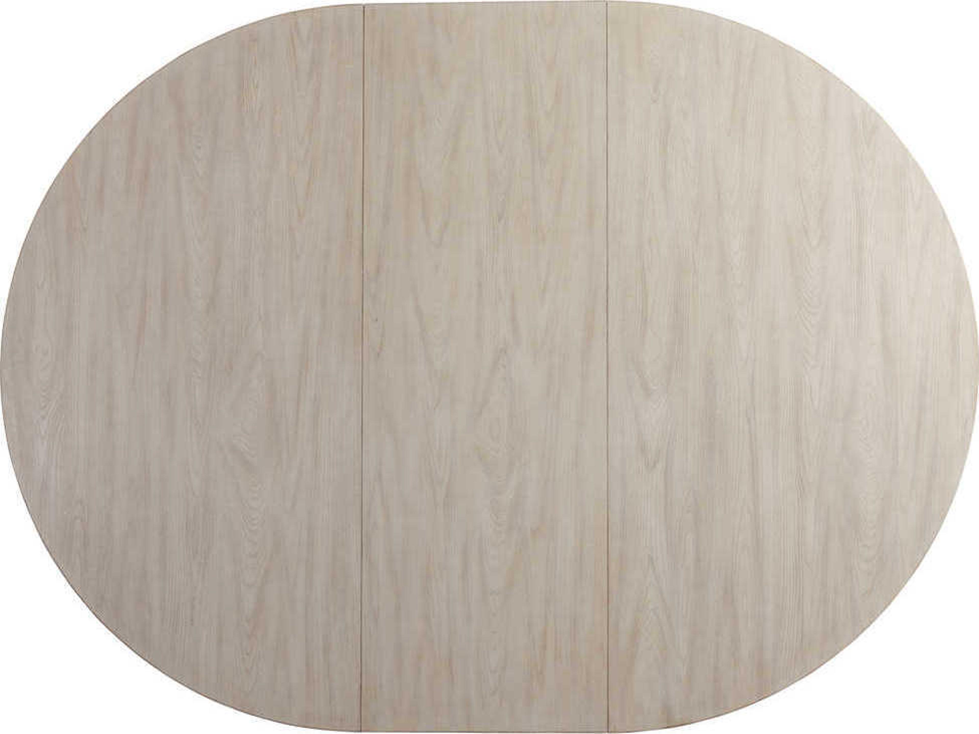 Barclay Butera Newport Magnolia Round Wood Sailcloth Dining Table