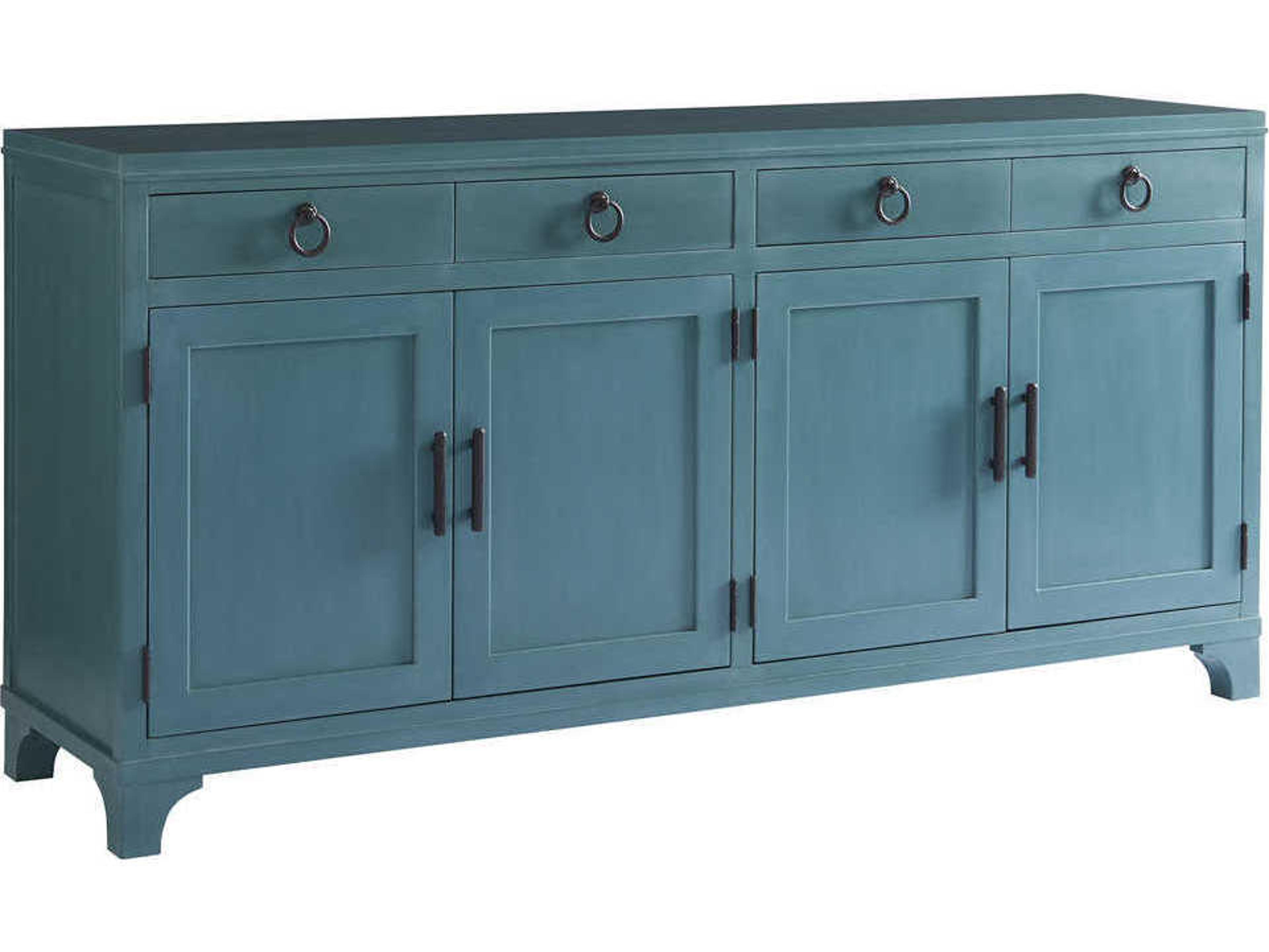 Newport Bayside 78" Sea Glass Sideboard
