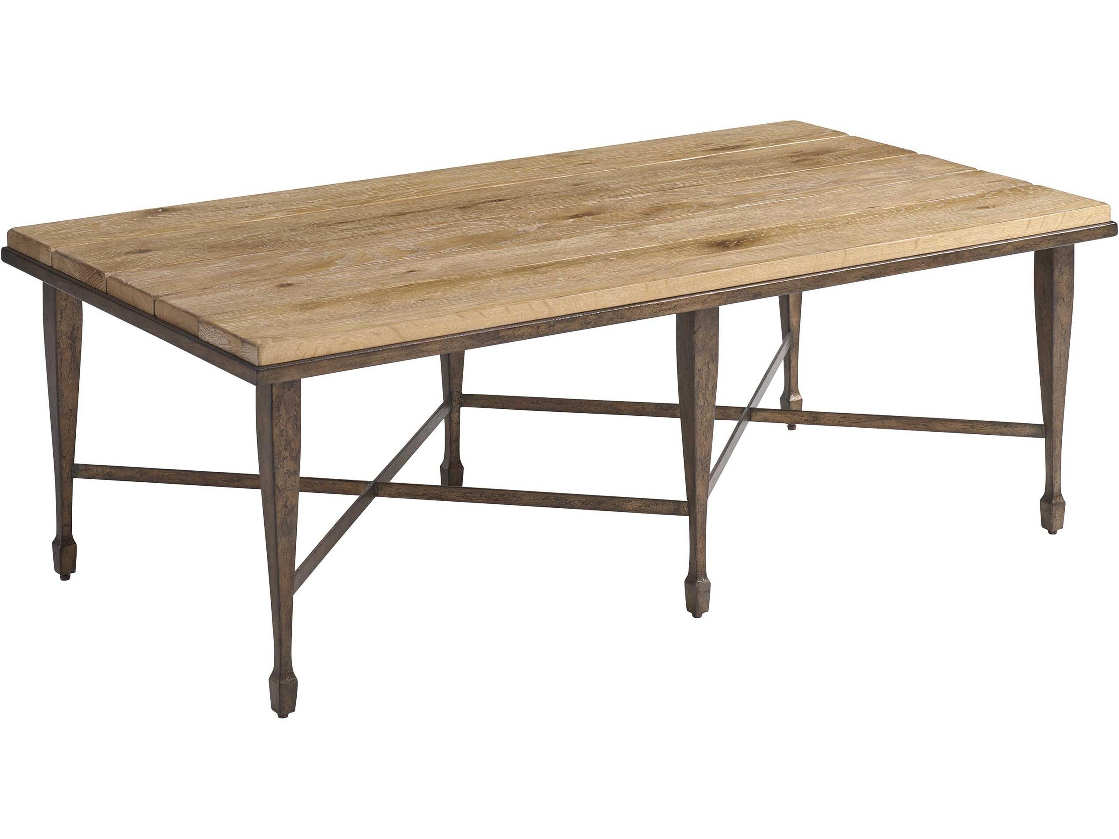 Montecito Catalonia Rectangular Wood Coffee Table