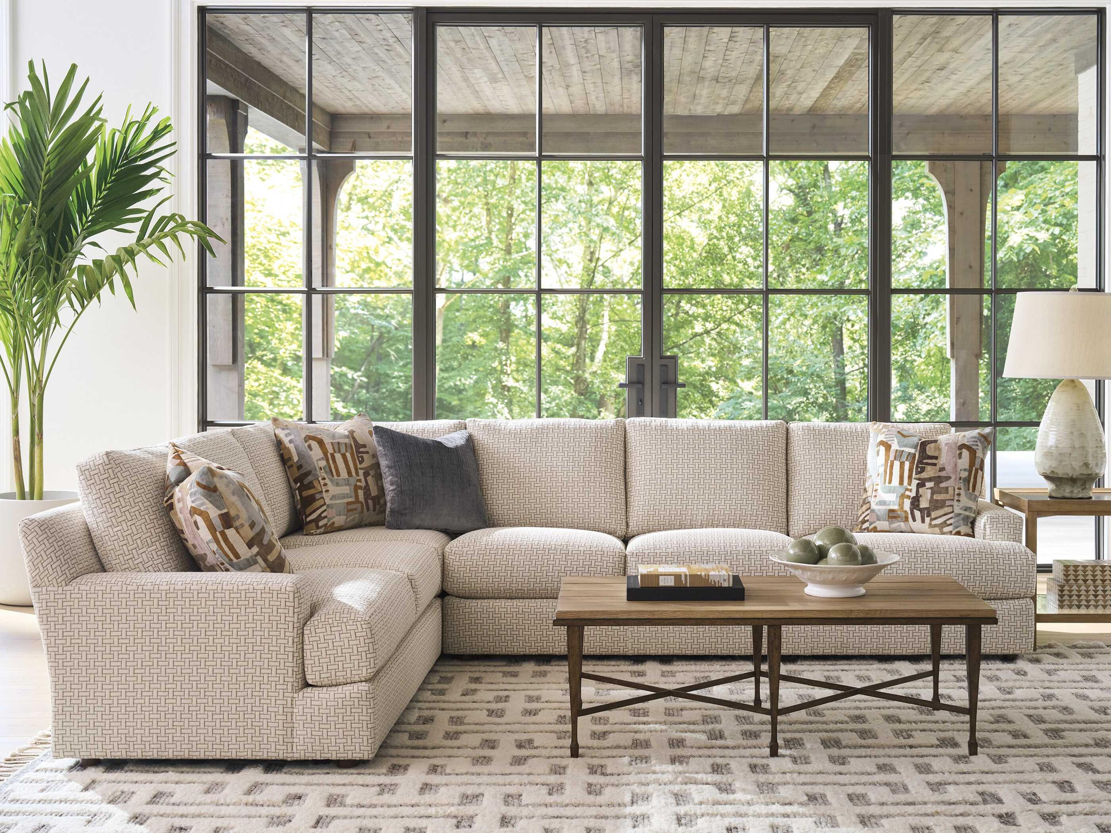 Barclay Butera Montecito Catalonia Rectangular Wood Coffee Table