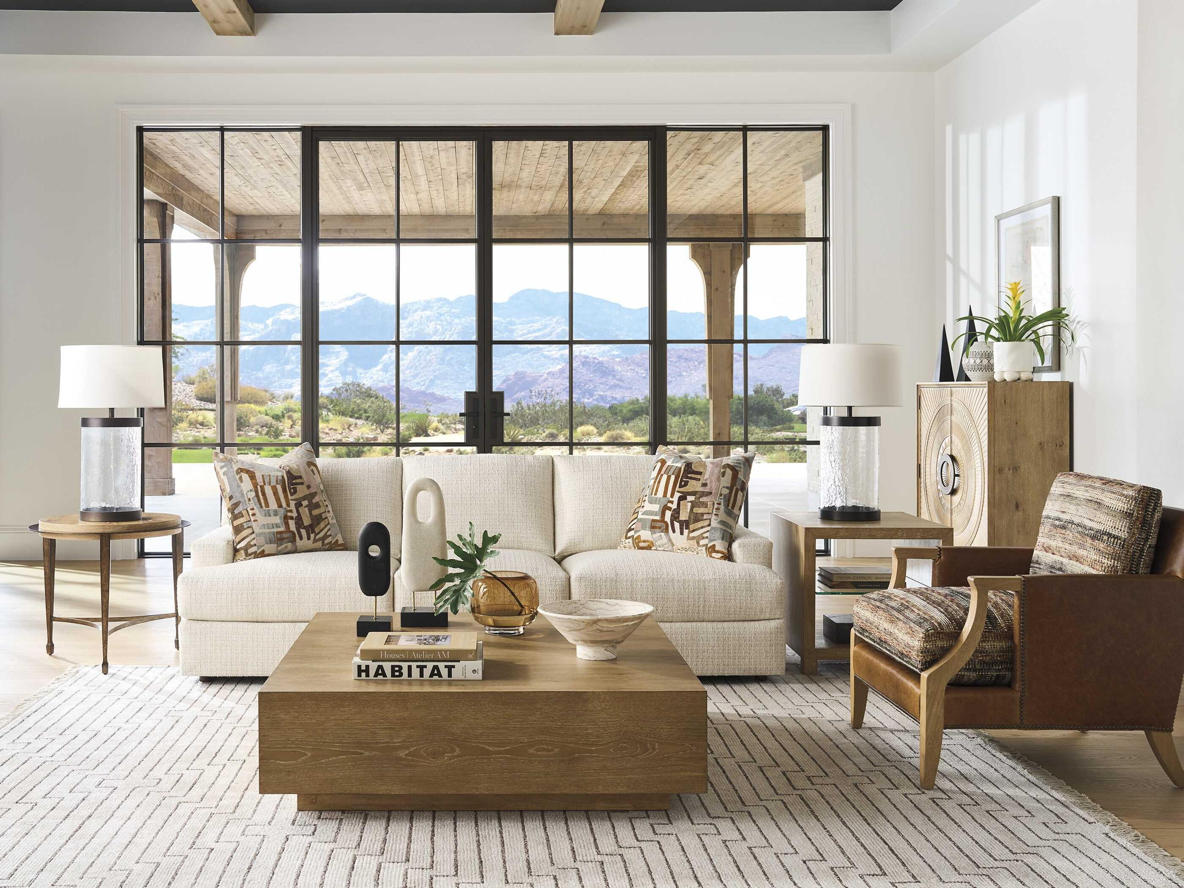 Barclay Butera Montecito Danielson Square Wood End Table