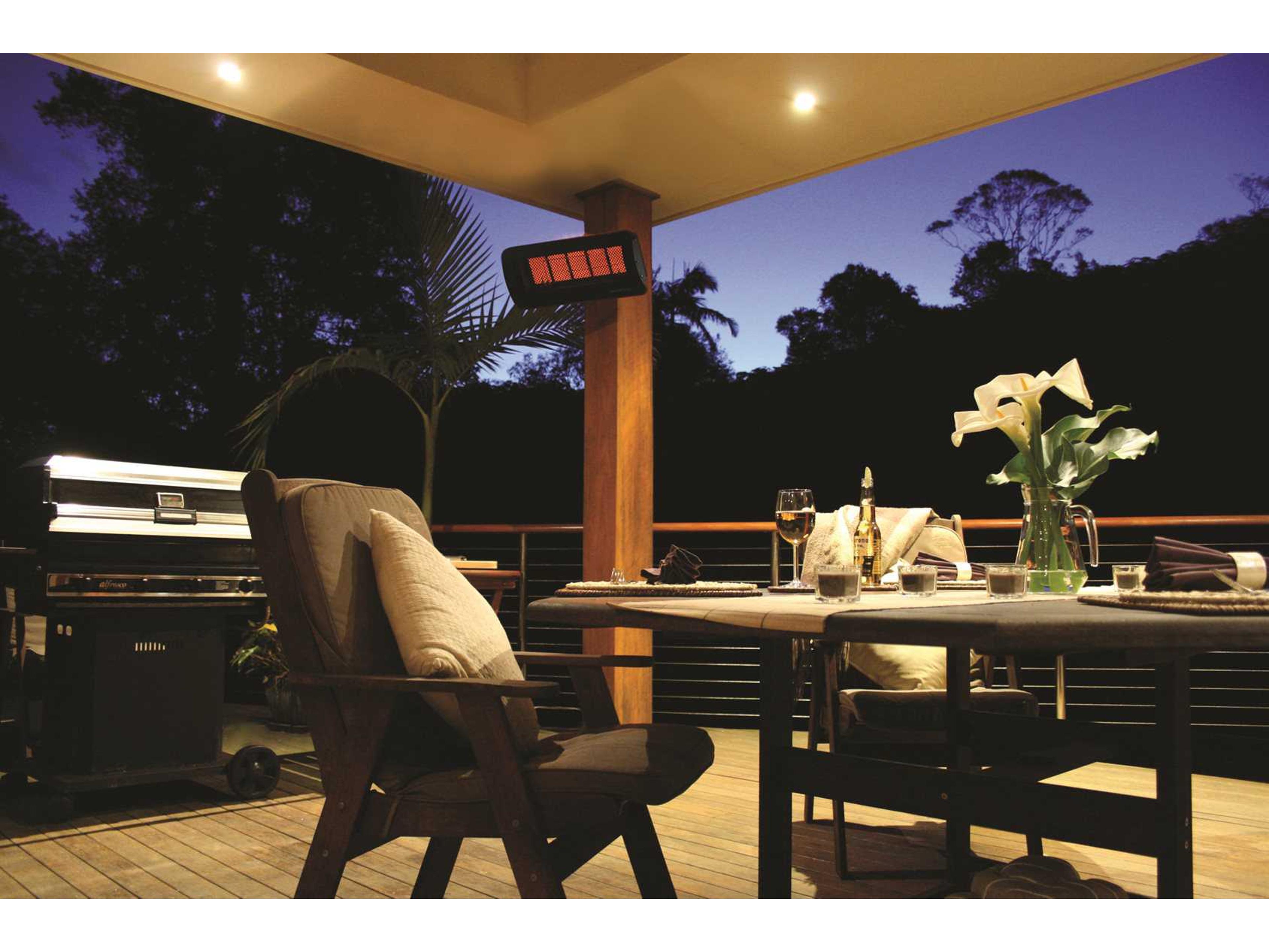 Bromic Heating Tungsten 500 Gas Outdoor Heater - NG