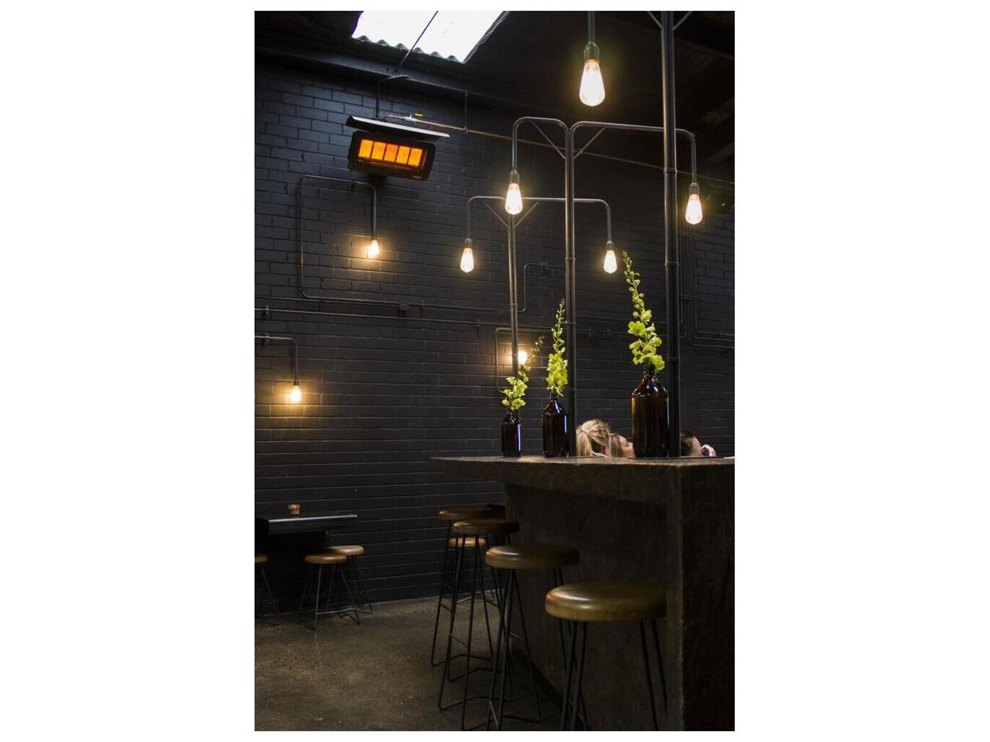 Bromic Heating Tungsten 500 Gas Outdoor Patio Heater - LPG