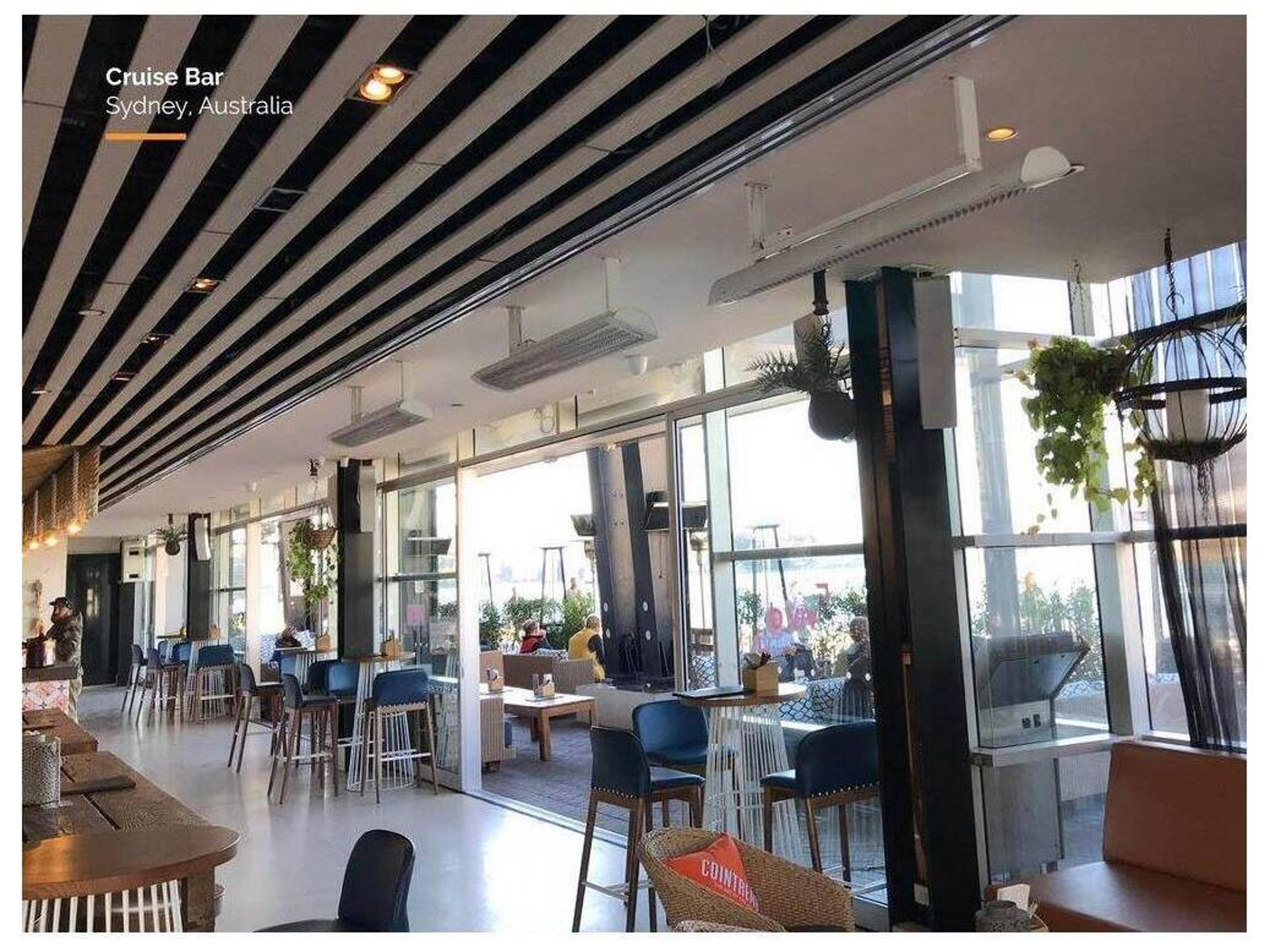 Bromic Heating 4000W Tungsten Electric 208V Black