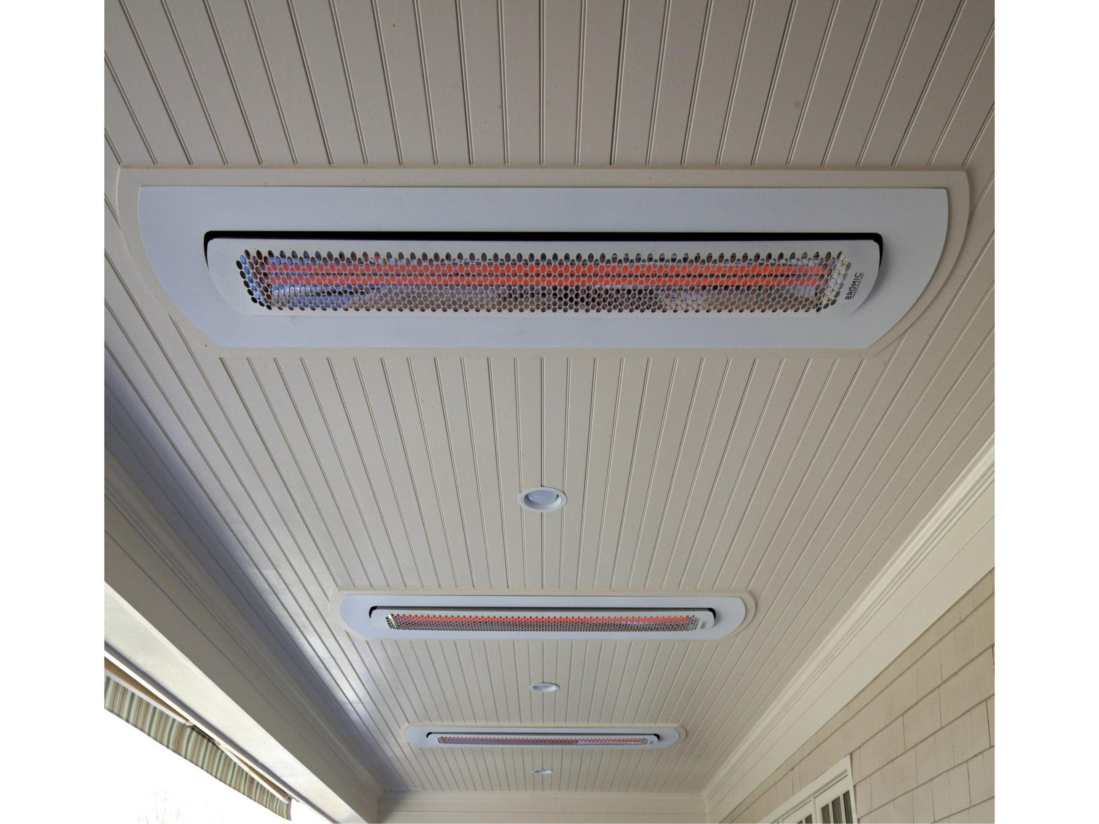 Bromic Heating Ceiling Recess Kit Tungsten Electric White 3000W & 6000W