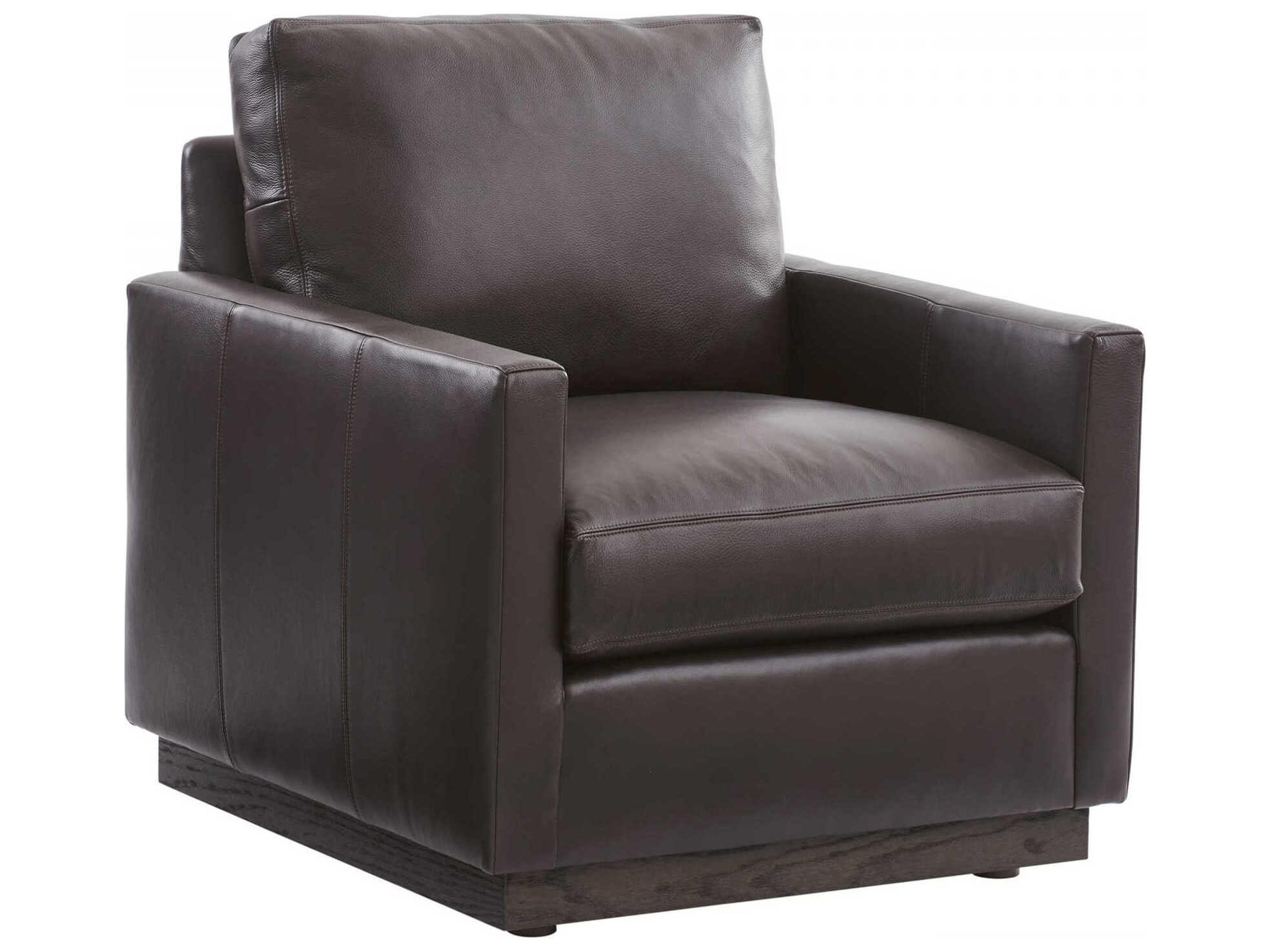 Barclay Butera Upholstery Meadow View Leather Accent Chair