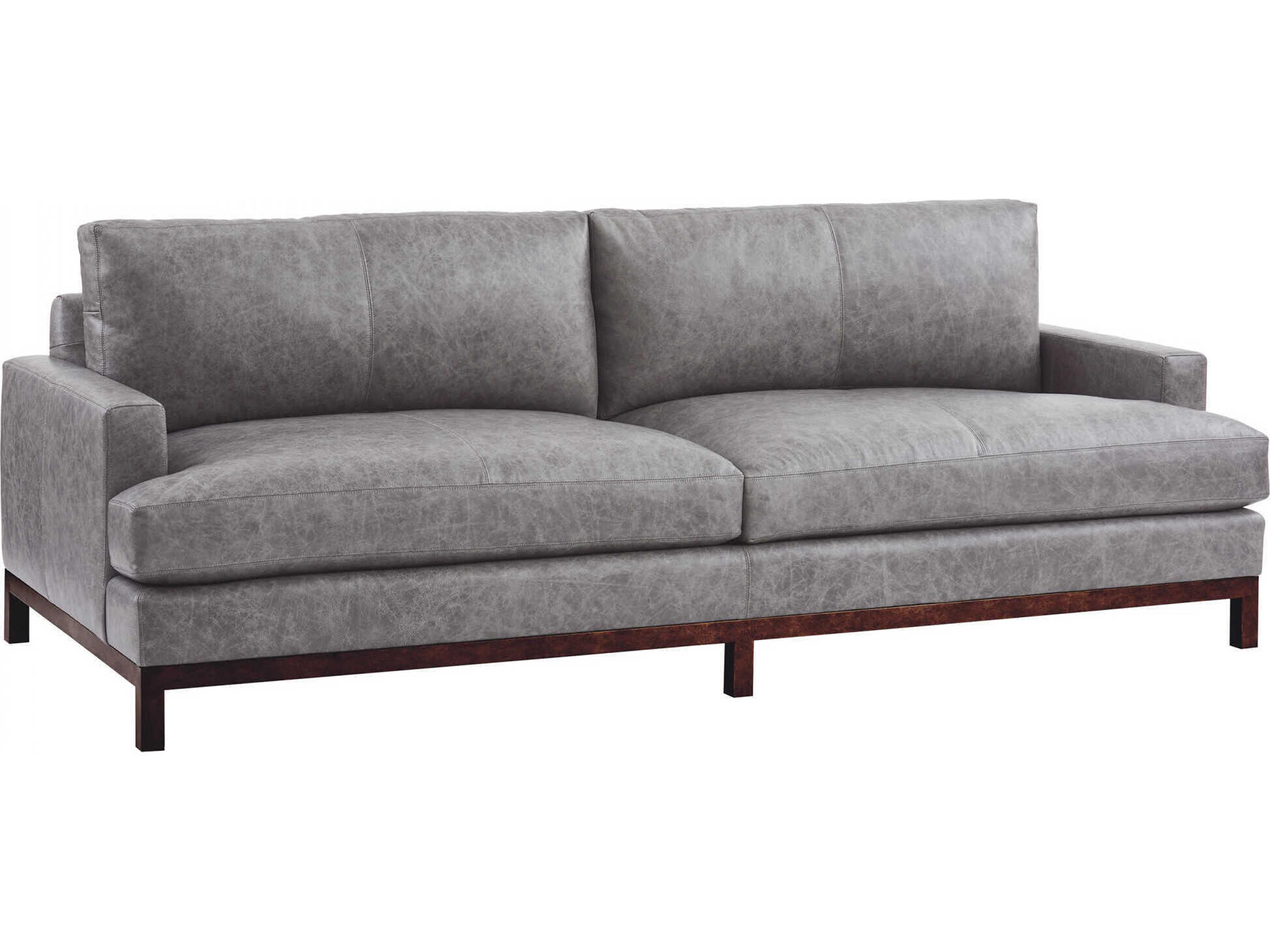 Upholstery Horizon Metal Leather Sofa