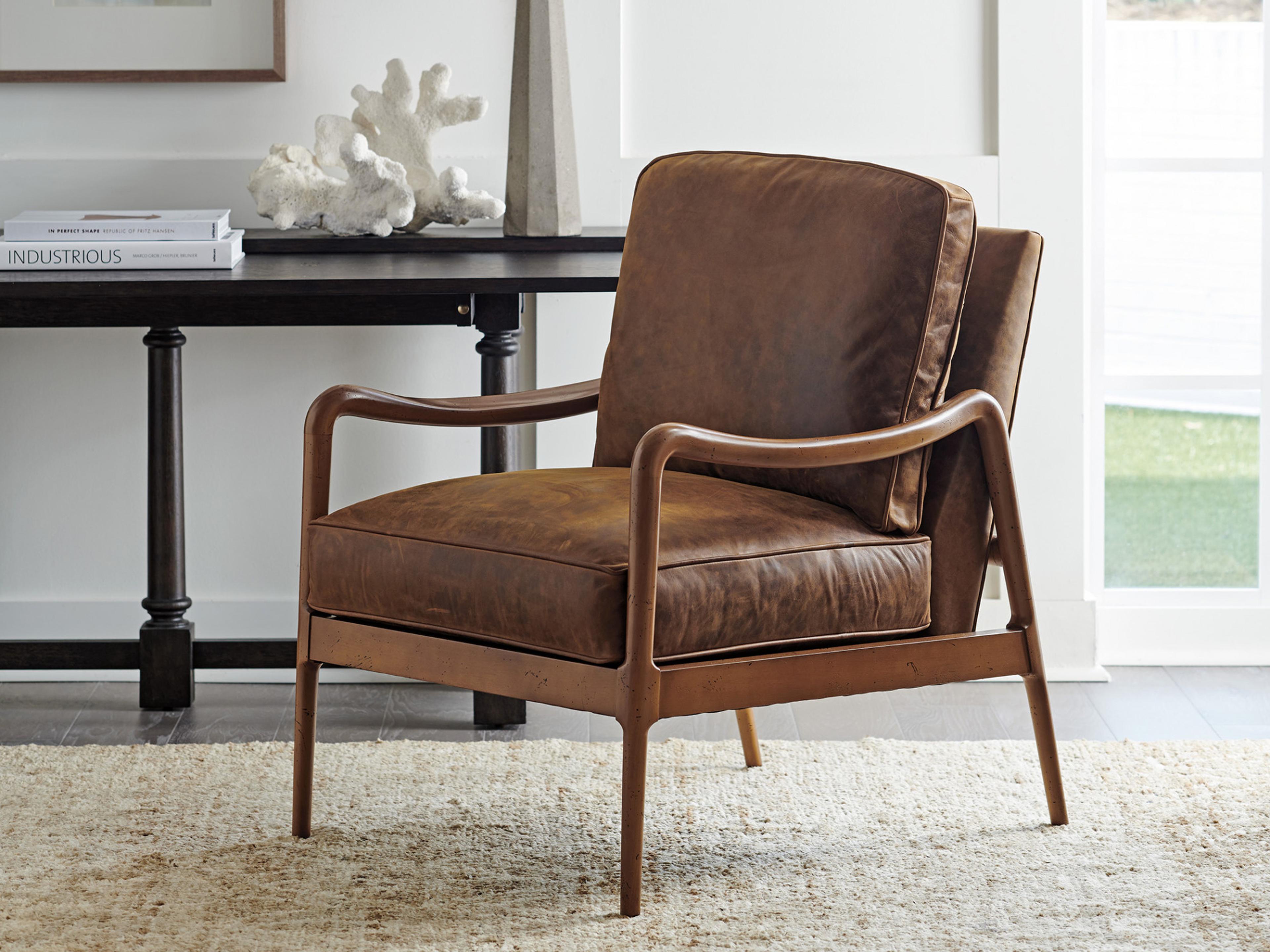 Barclay Butera Upholstery Leblanc Fabric Accent Chair