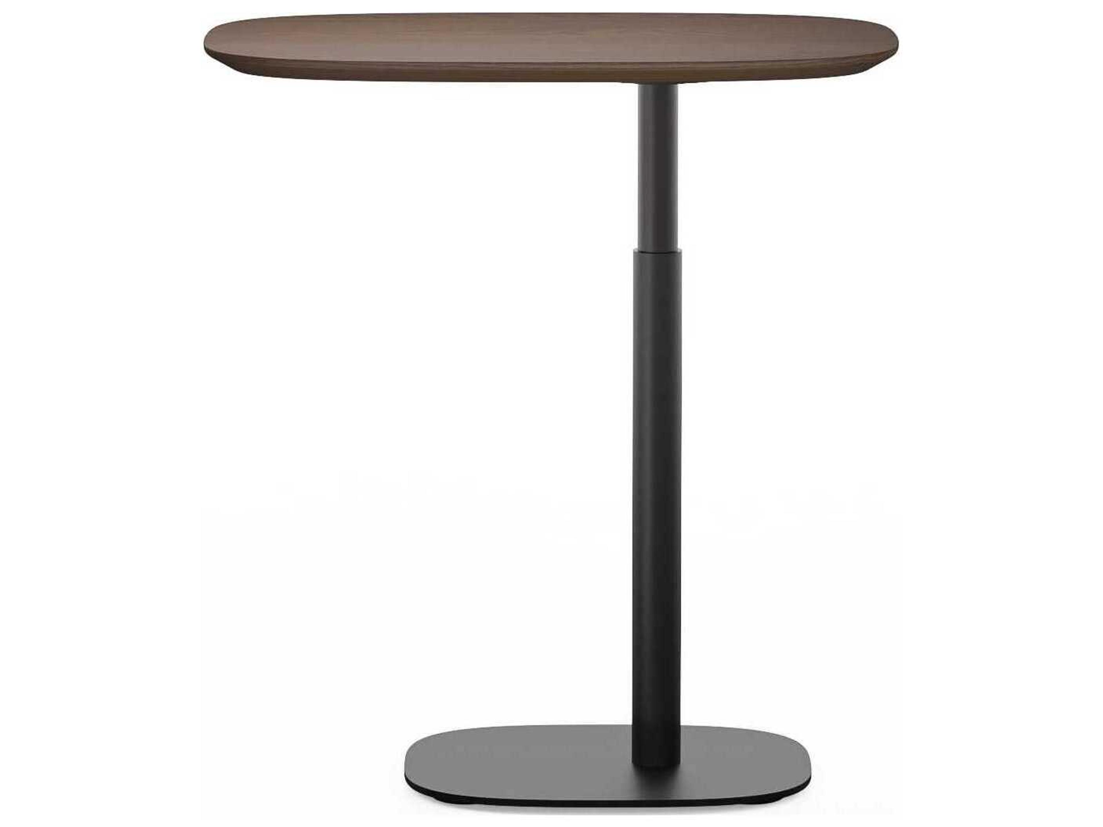 Serif Adjustable Lift Laptop Side Table Toasted Oak