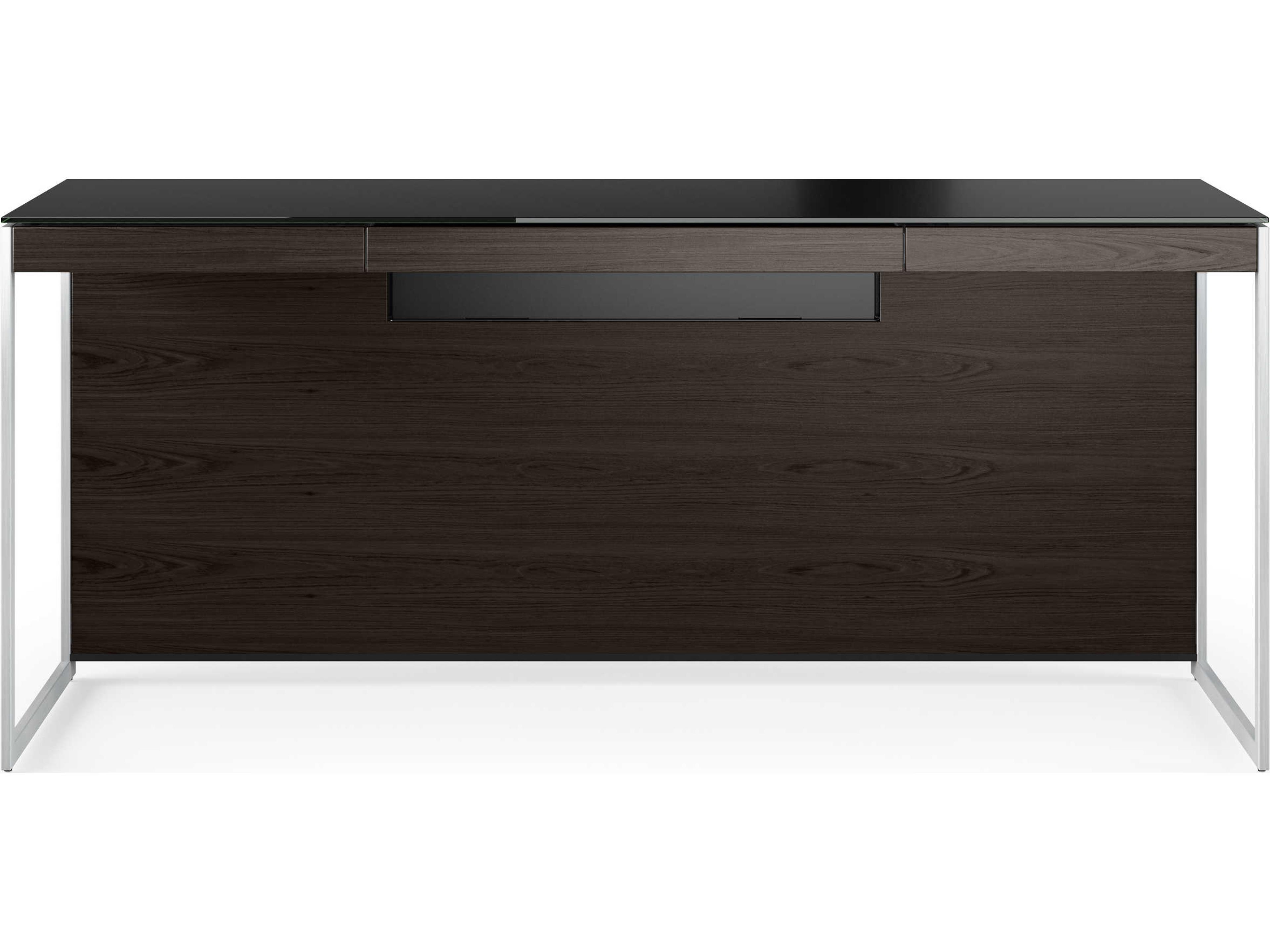 BDI Sequel Black Ash Wood Secretary Desk