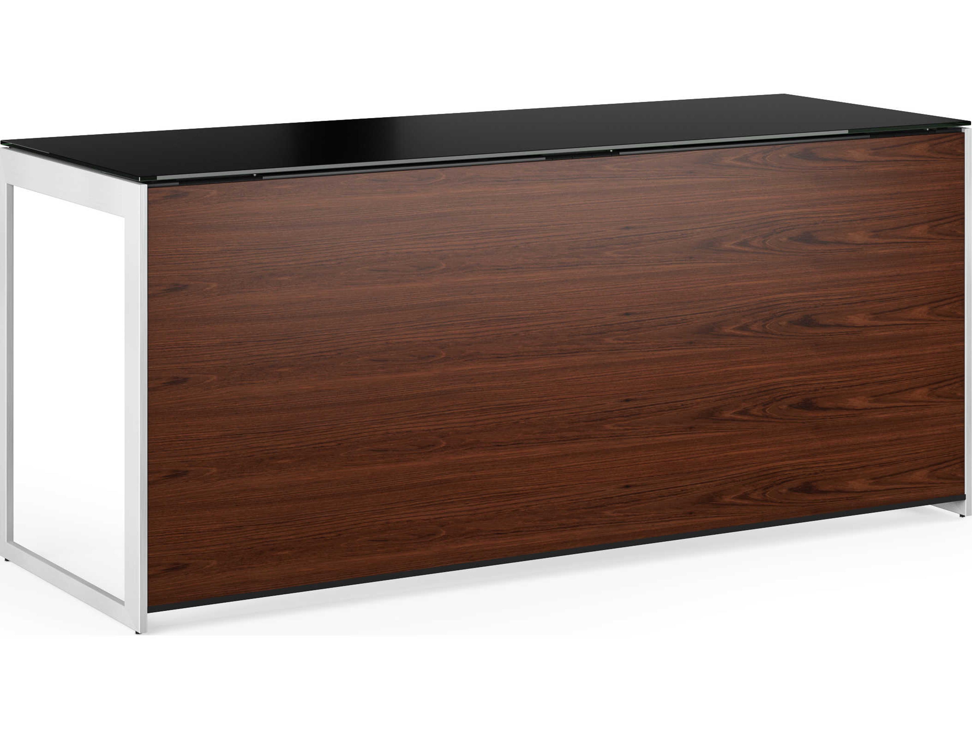 BDI Sequel Black Hardwood Secretary Desk