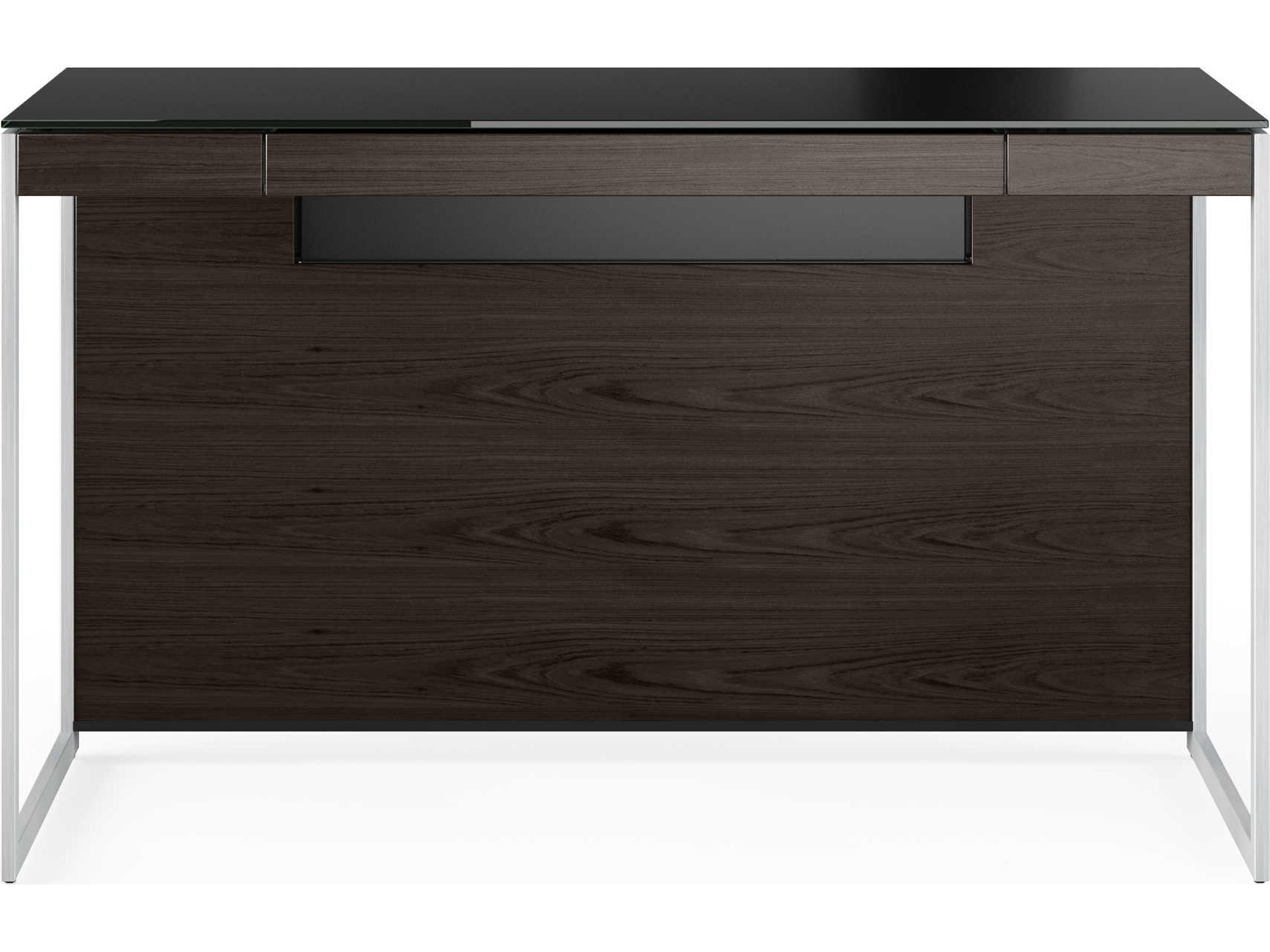 BDI Sequel Black Ash Wood Secretary Desk