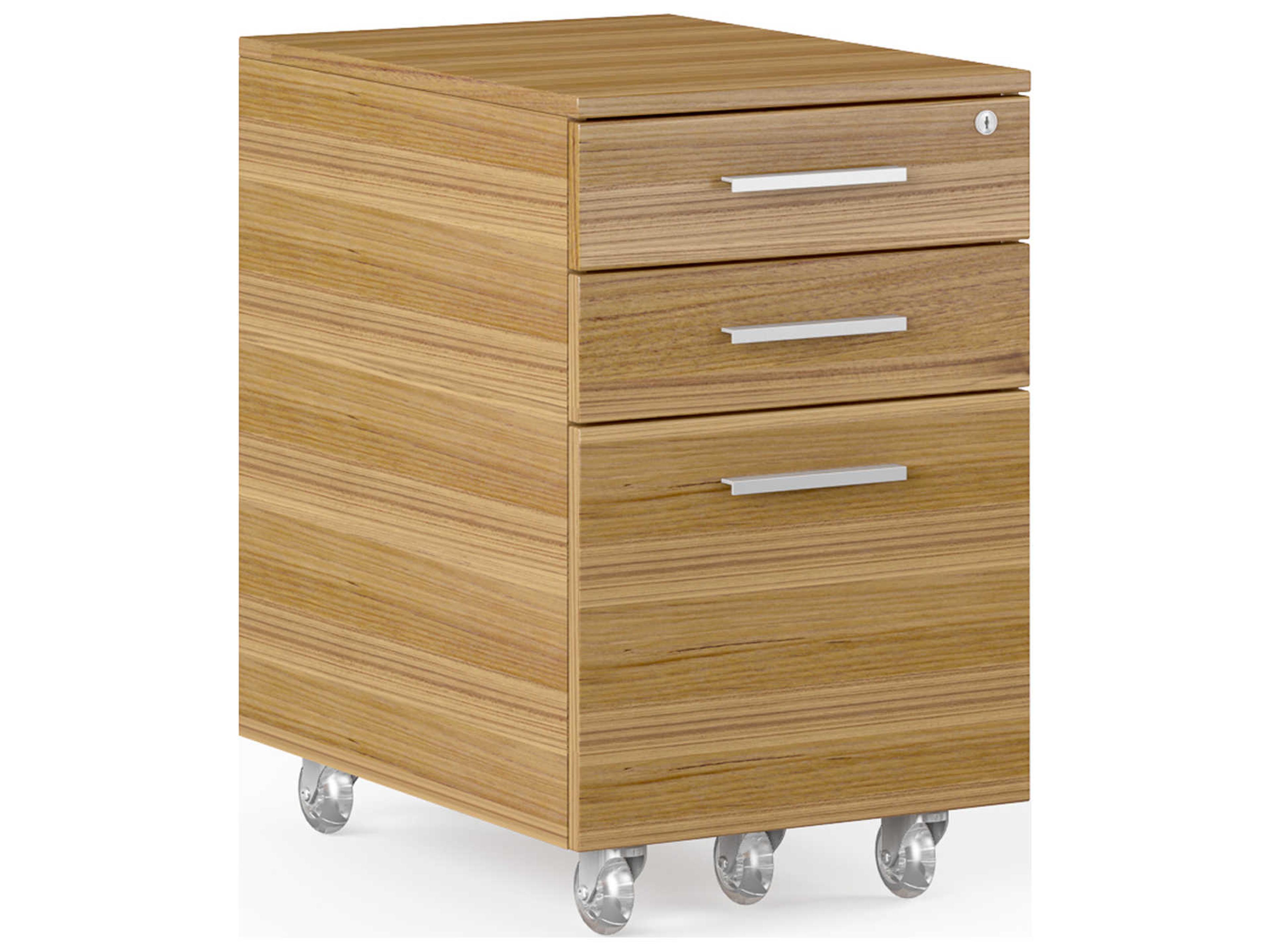 BDI Sequel Walnut Natural File Cabinet