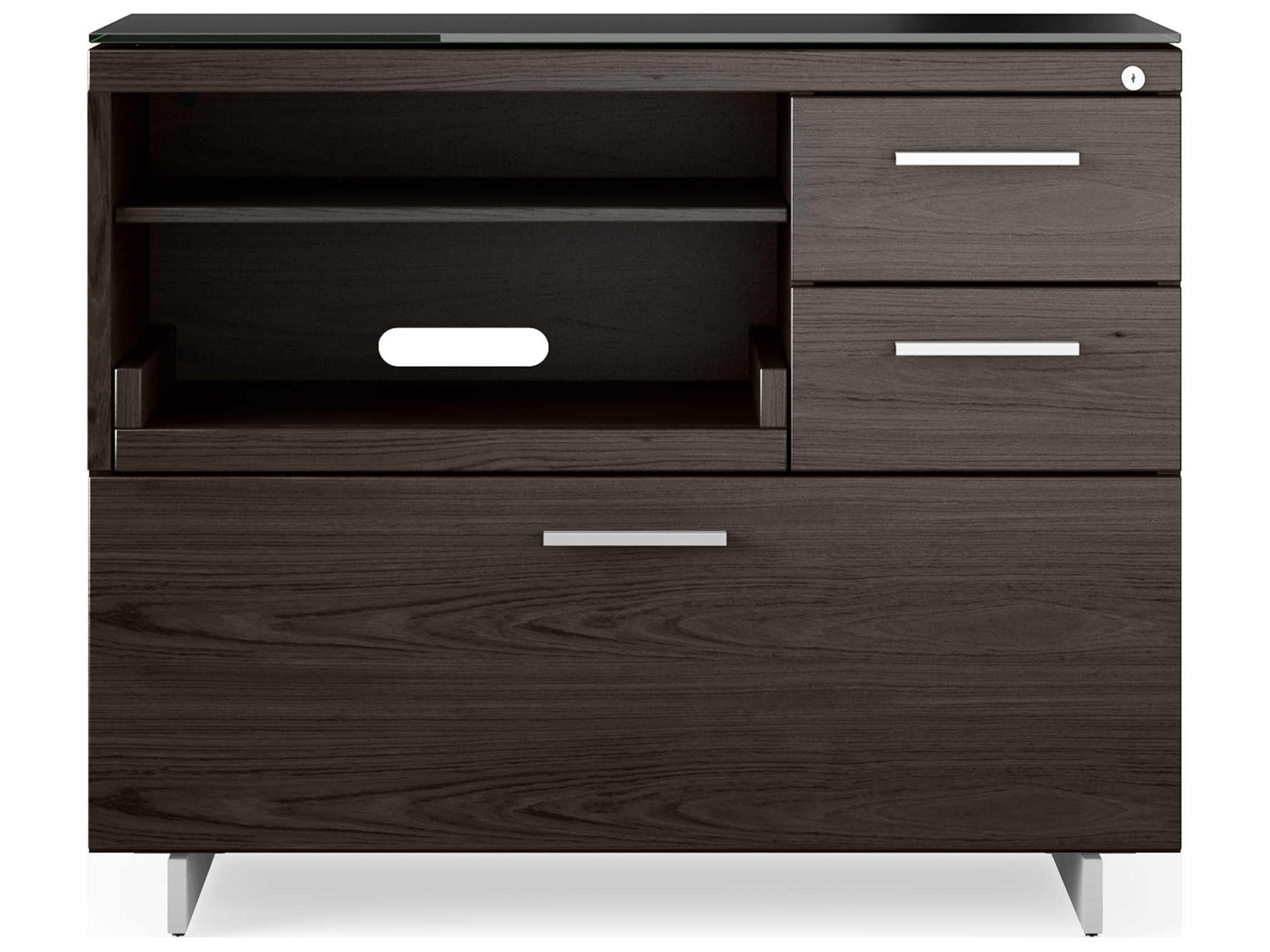 BDI Sequel Ash Wood Printer Cabinet