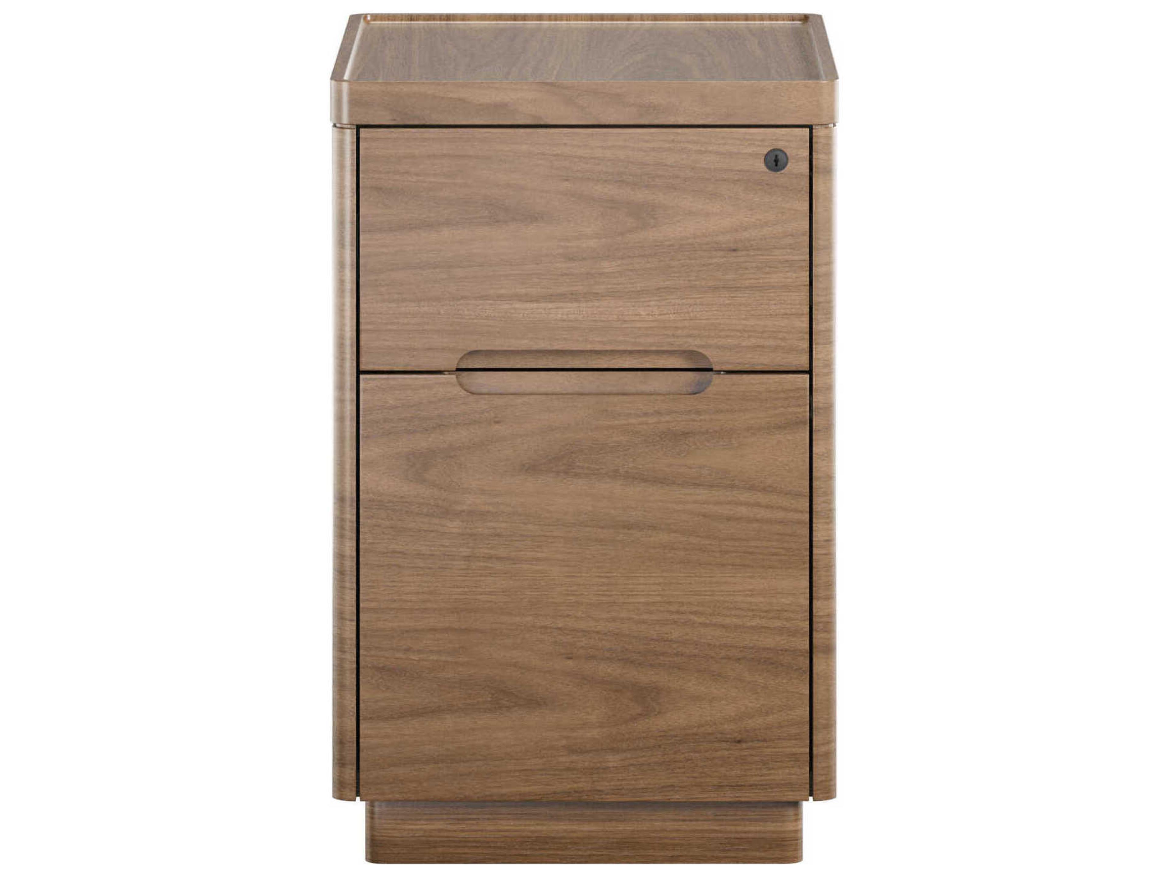 BDI Luma Natural Walnut File Cabinet