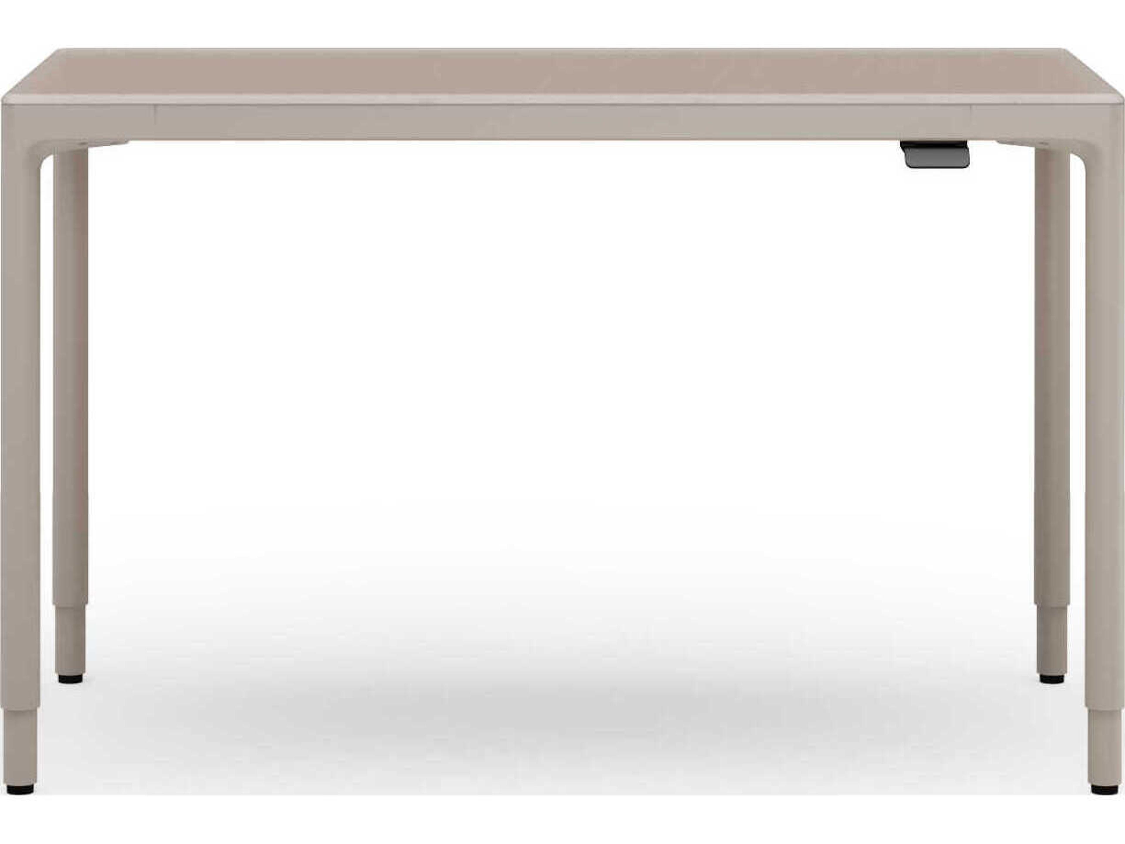 BDI Luma Dune White Height Adjustable & Standing Desks