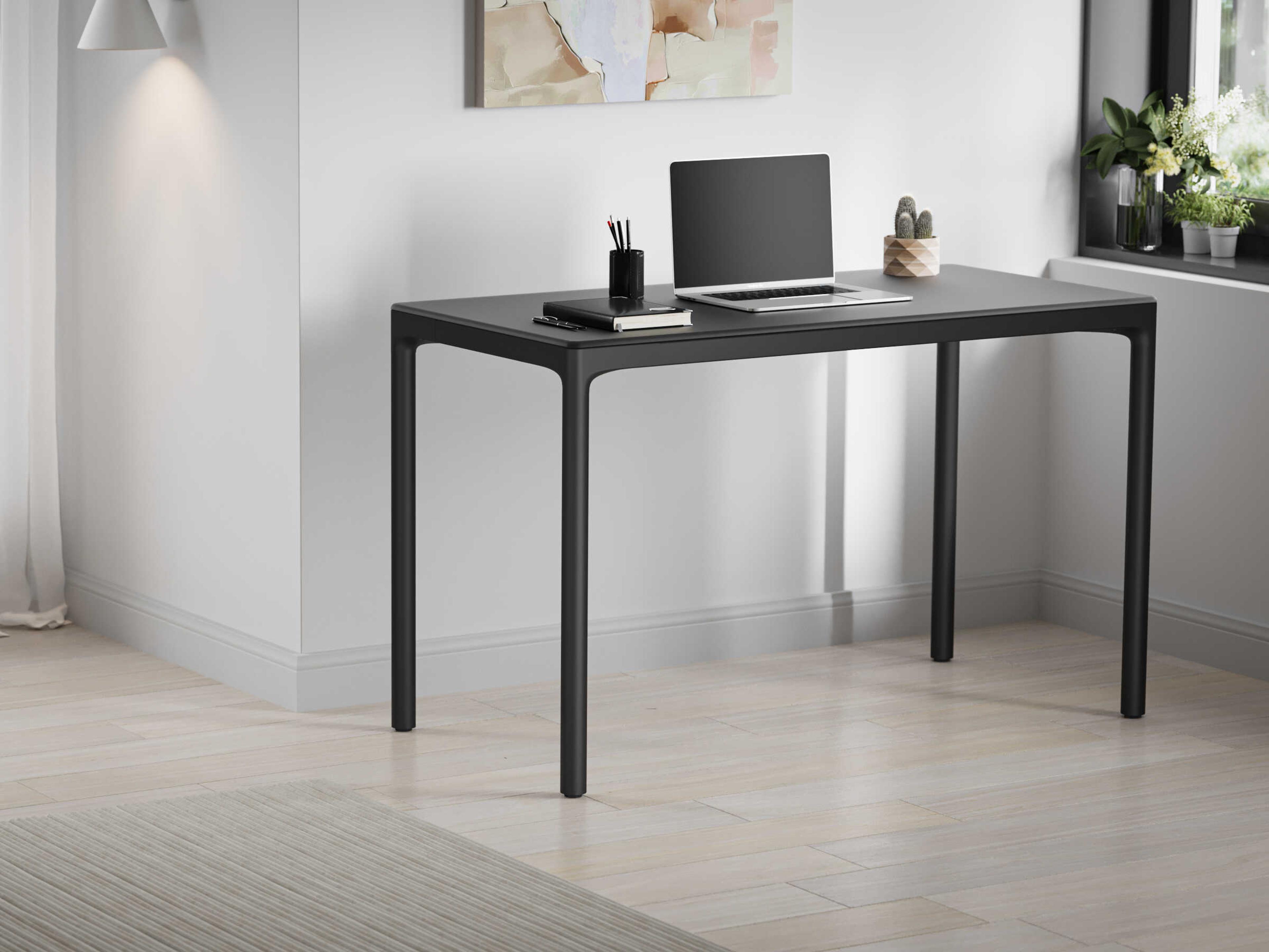 BDI Luma Black Computer Desk