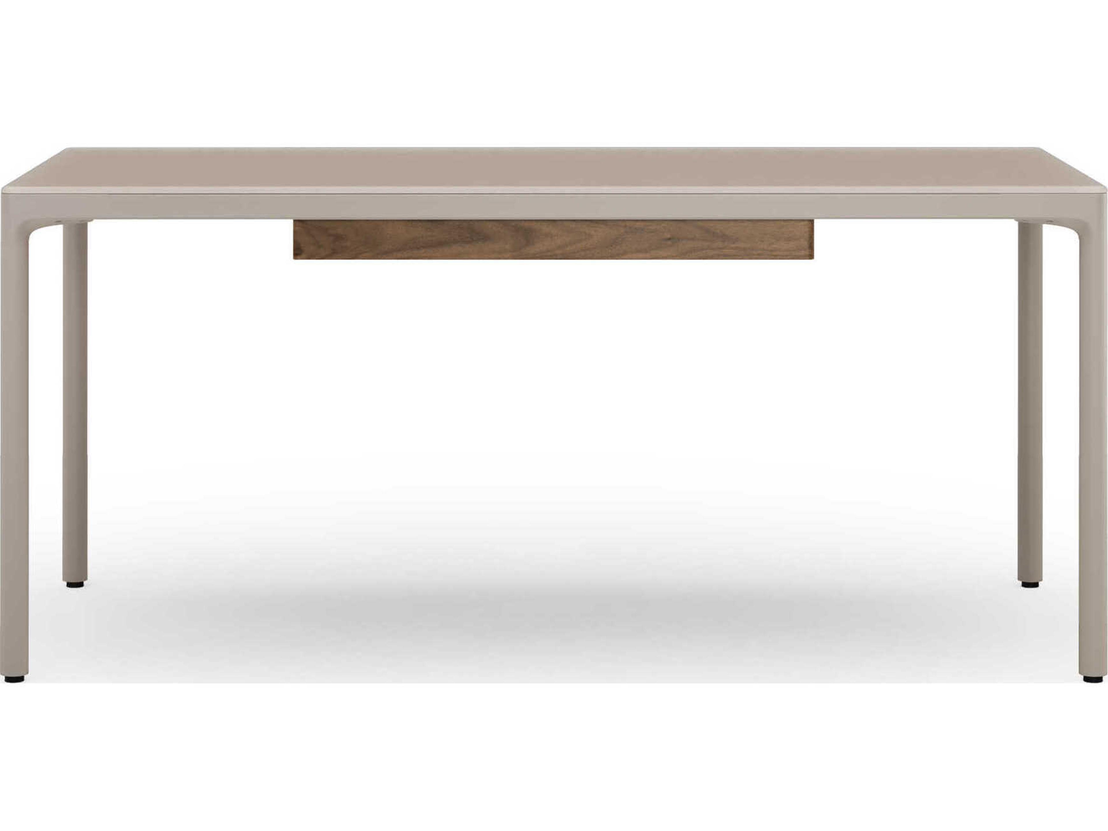 BDI Luma Dune White Computer Desk