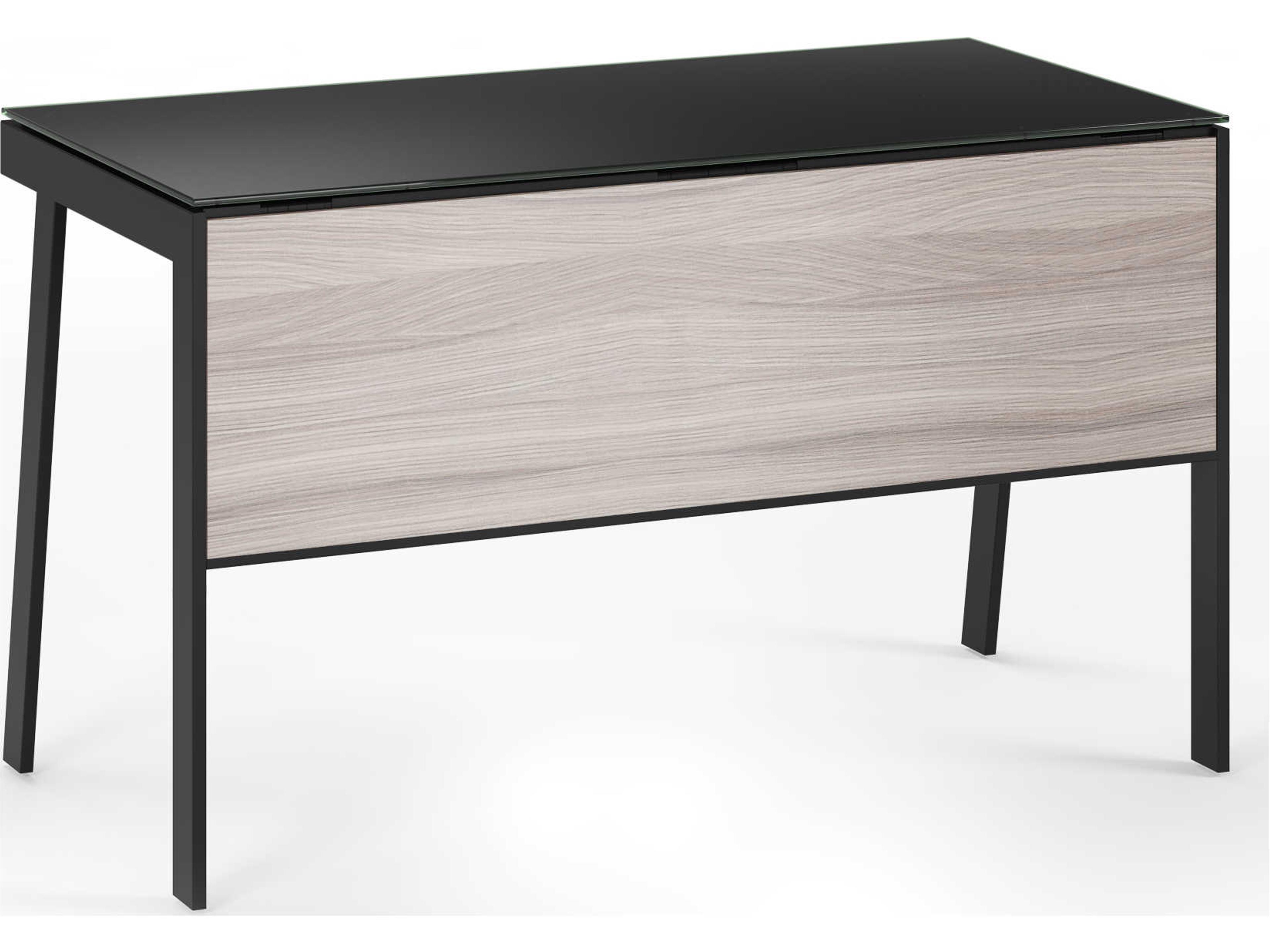BDI Sigma Strata Black Secretary Desk