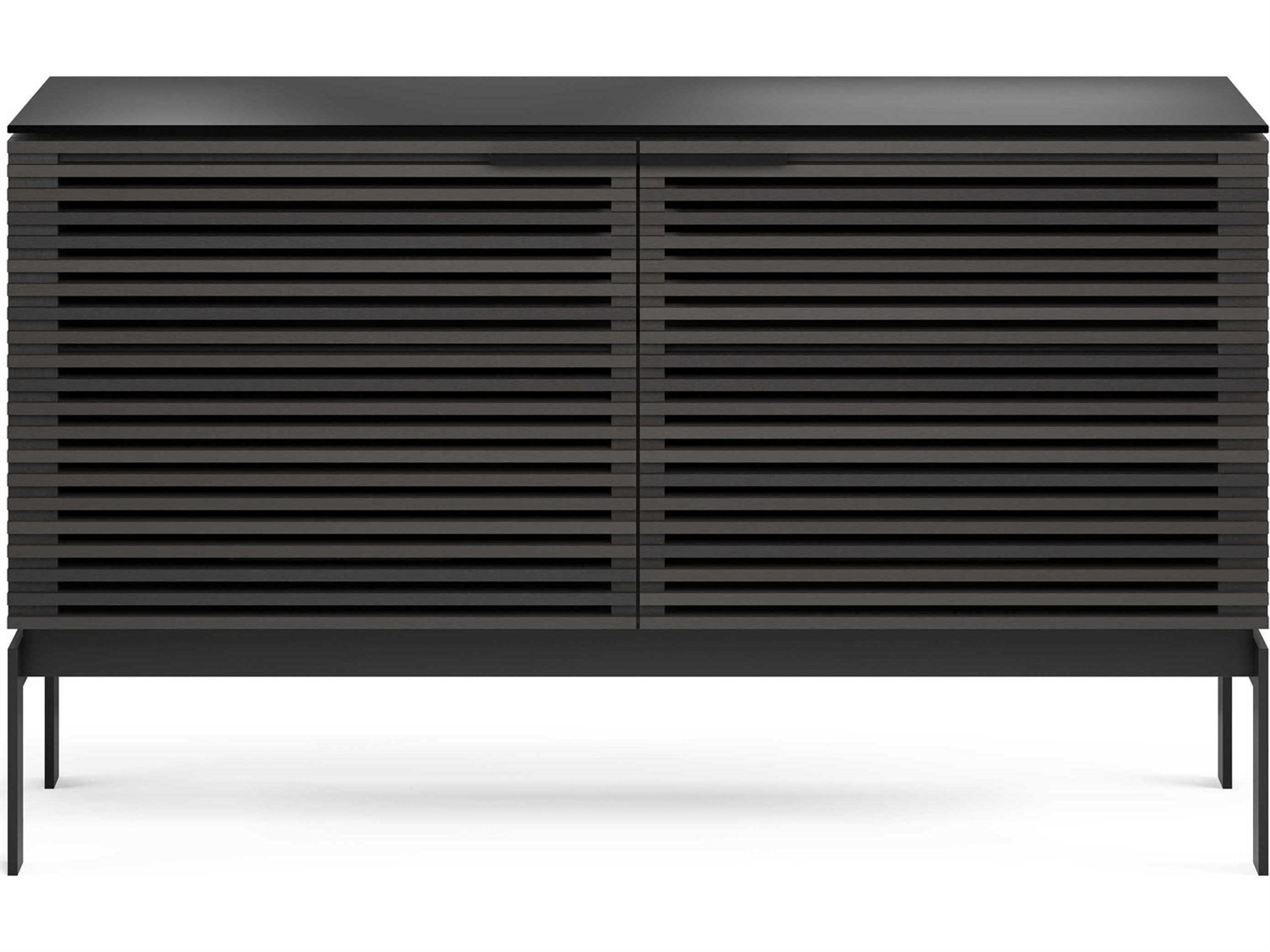 BDI Corridor 50" Hardwood Charcoal Media Console