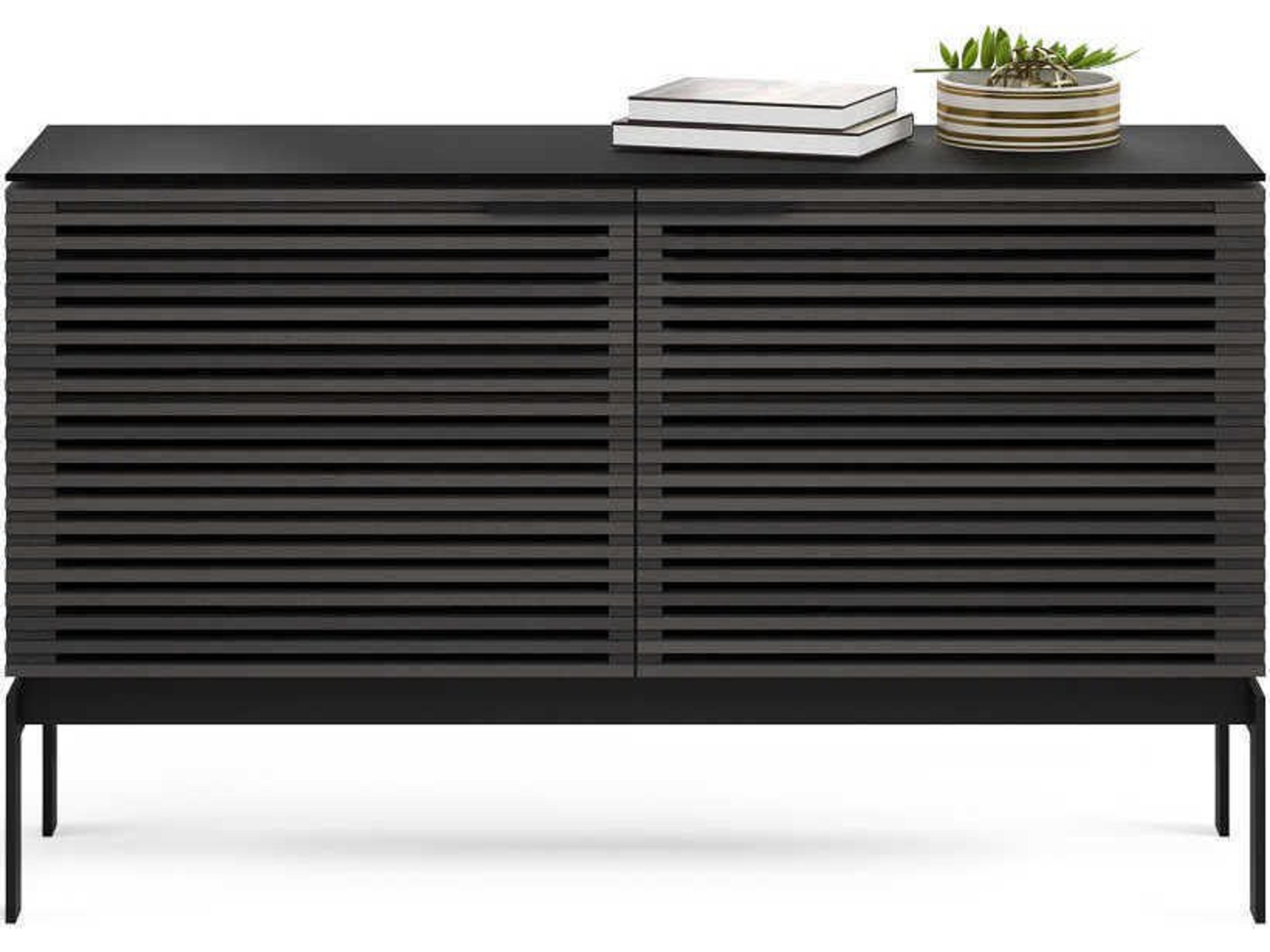 BDI Corridor 50" Hardwood Charcoal Media Console