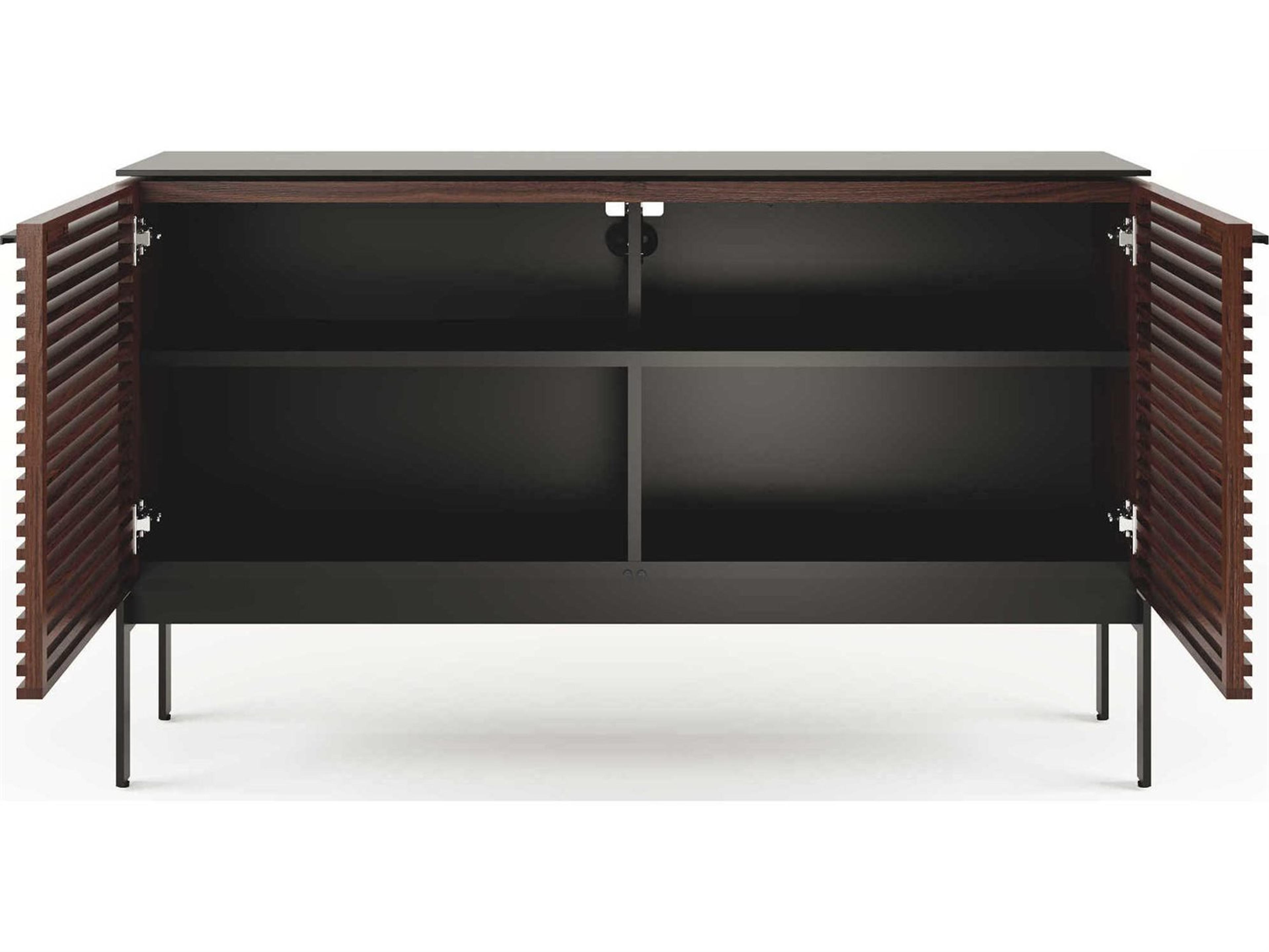 BDI Corridor 50" Hardwood Chocolate Stained Walnut Media Console