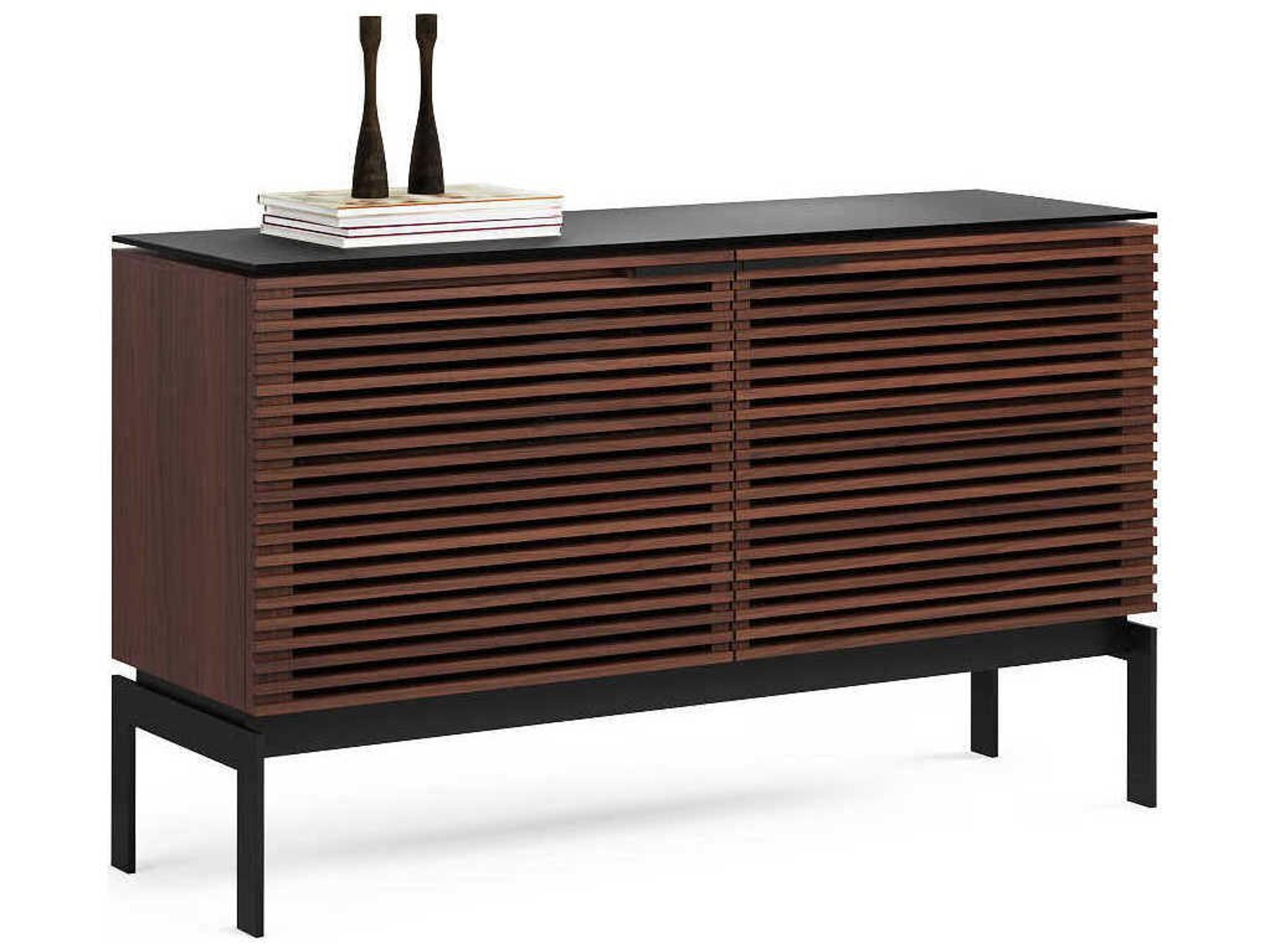 BDI Corridor 50" Hardwood Chocolate Stained Walnut Media Console