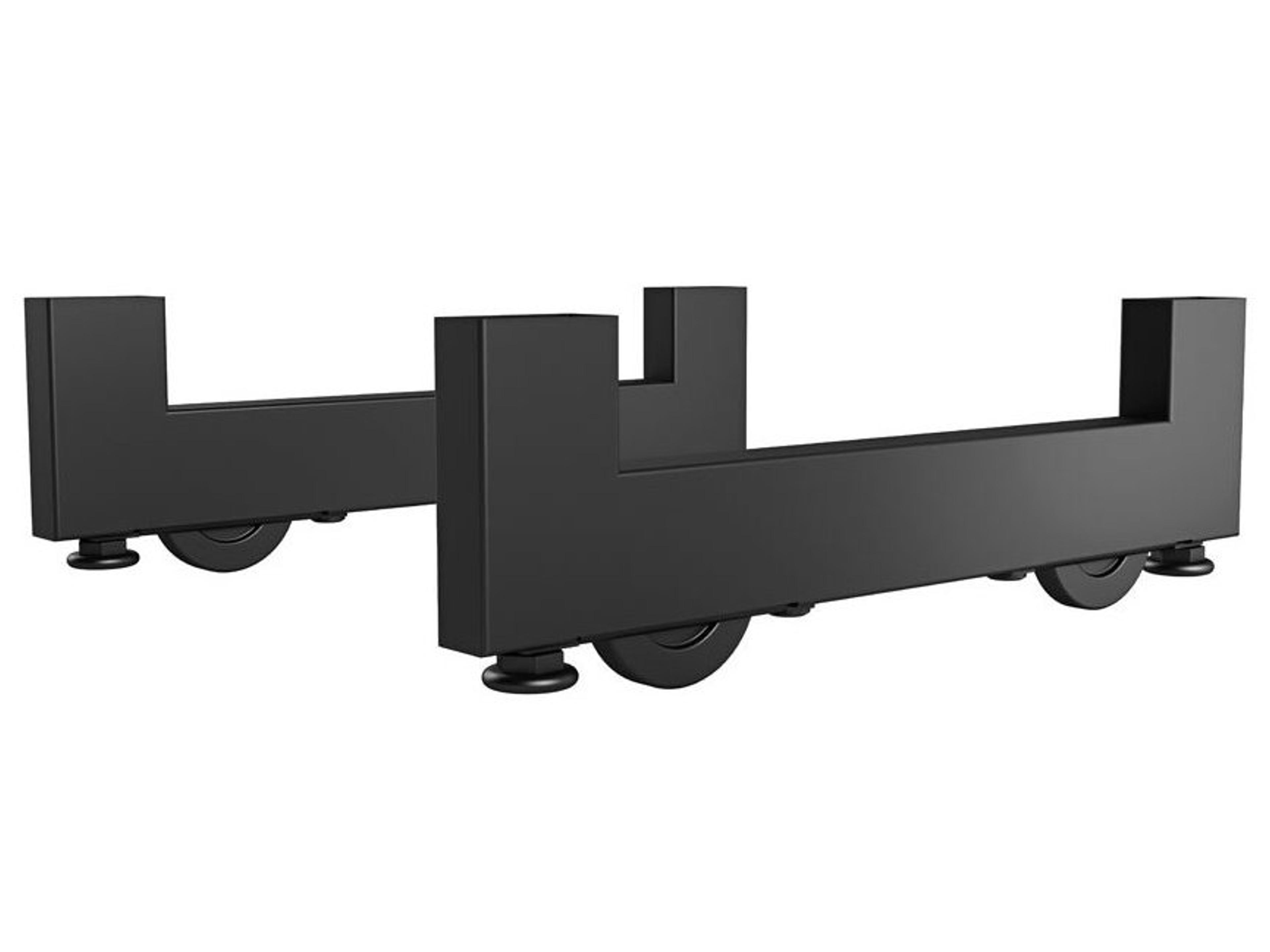 Low Leg Kit Corridor Black Powder Coated Steel