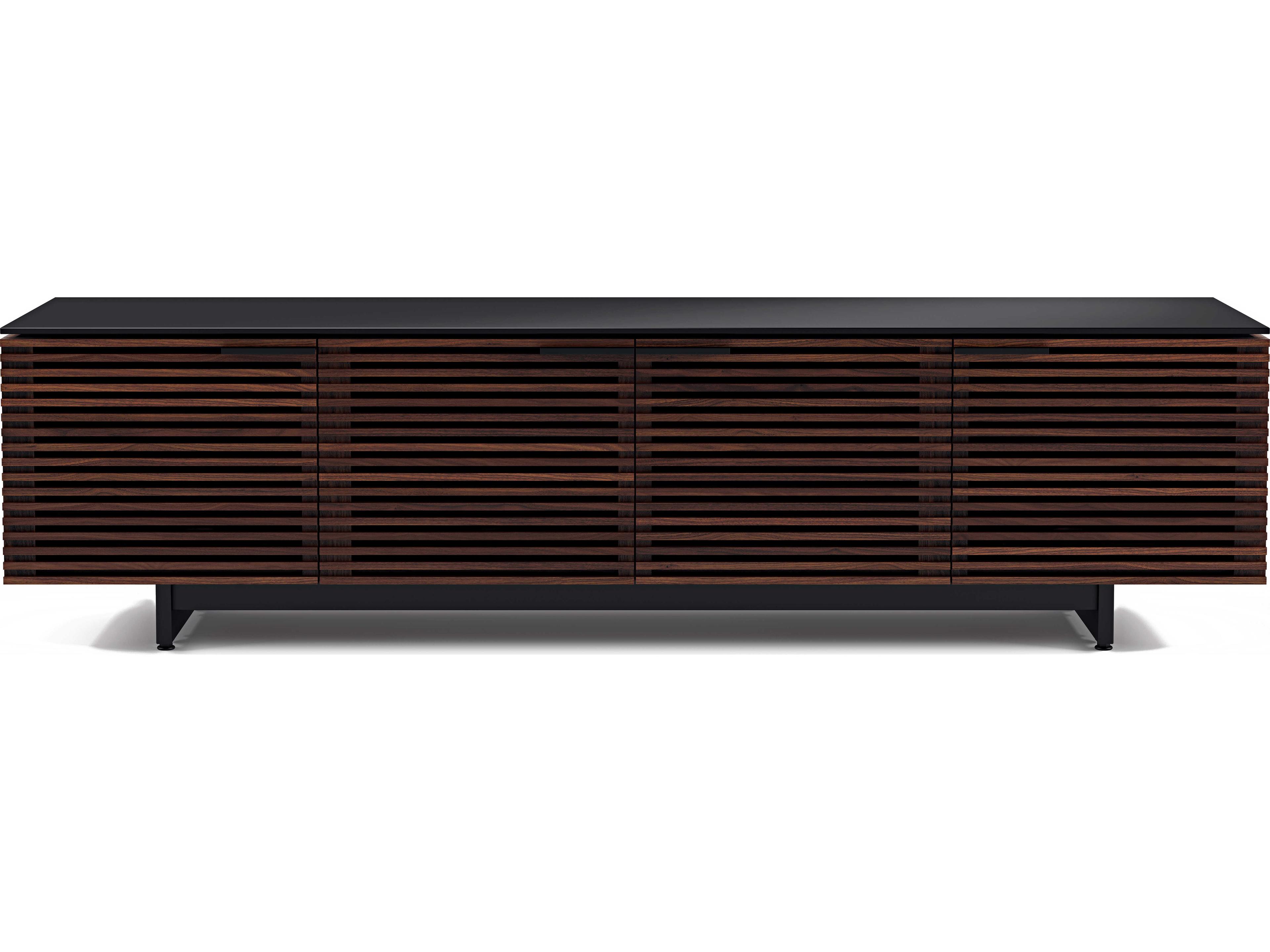 BDI Corridor 79" Hardwood Chocolate Stained Walnut Media Console