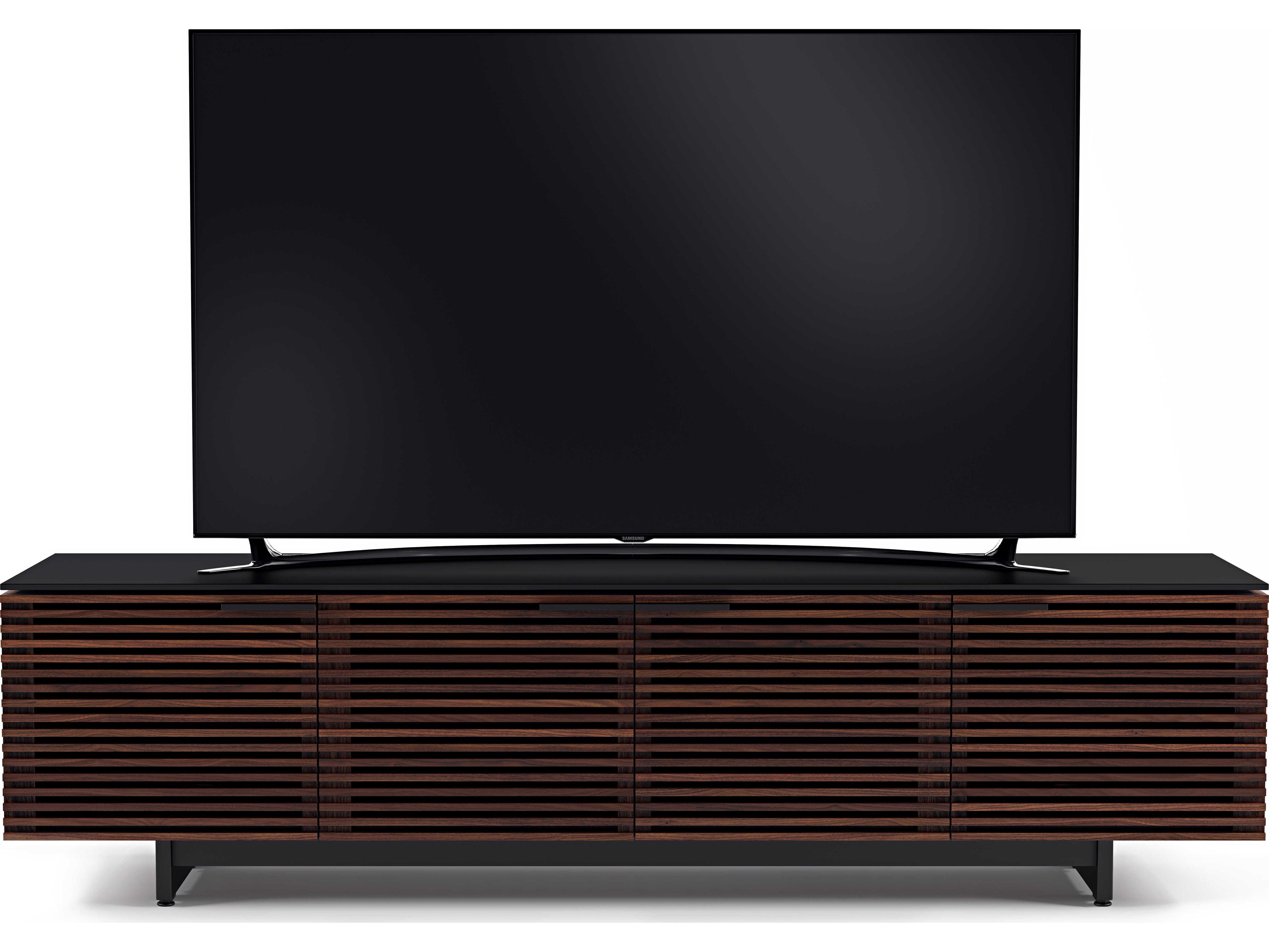 BDI Corridor 79" Hardwood Chocolate Stained Walnut Media Console