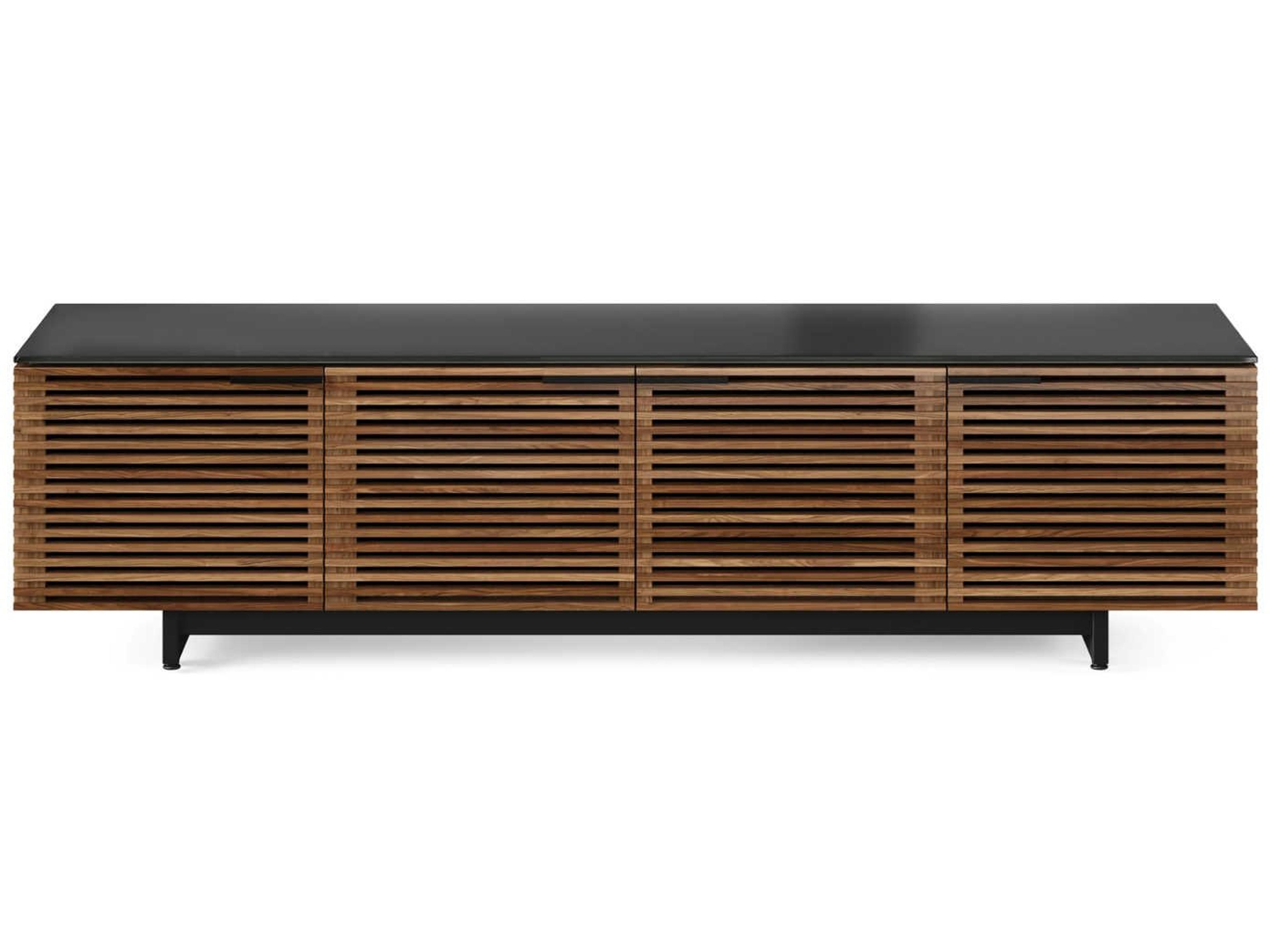 BDI Corridor 79" Hardwood Natural Walnut Media Console