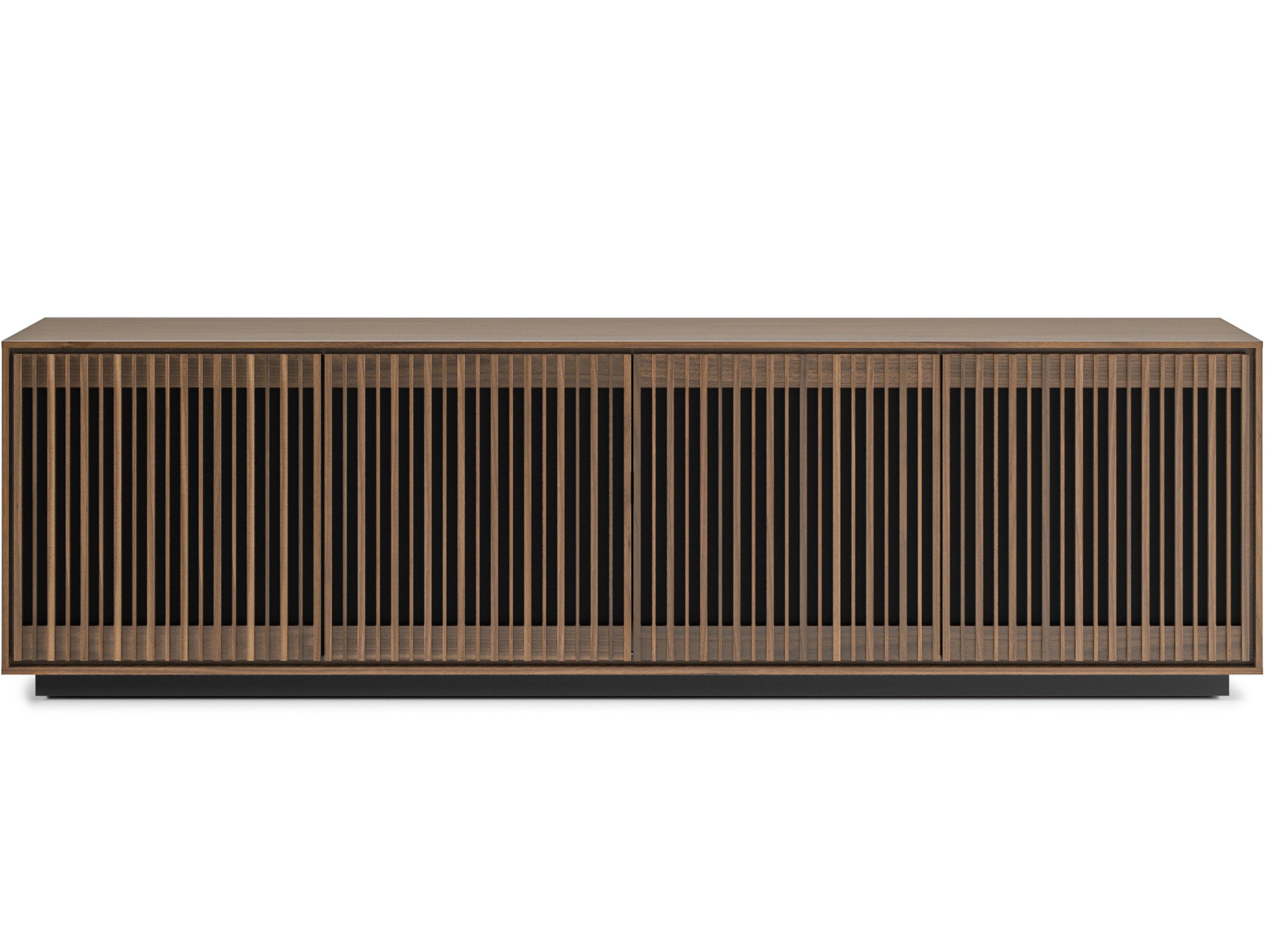 BDI Profile 81" Walnut Wood Natural Media Console