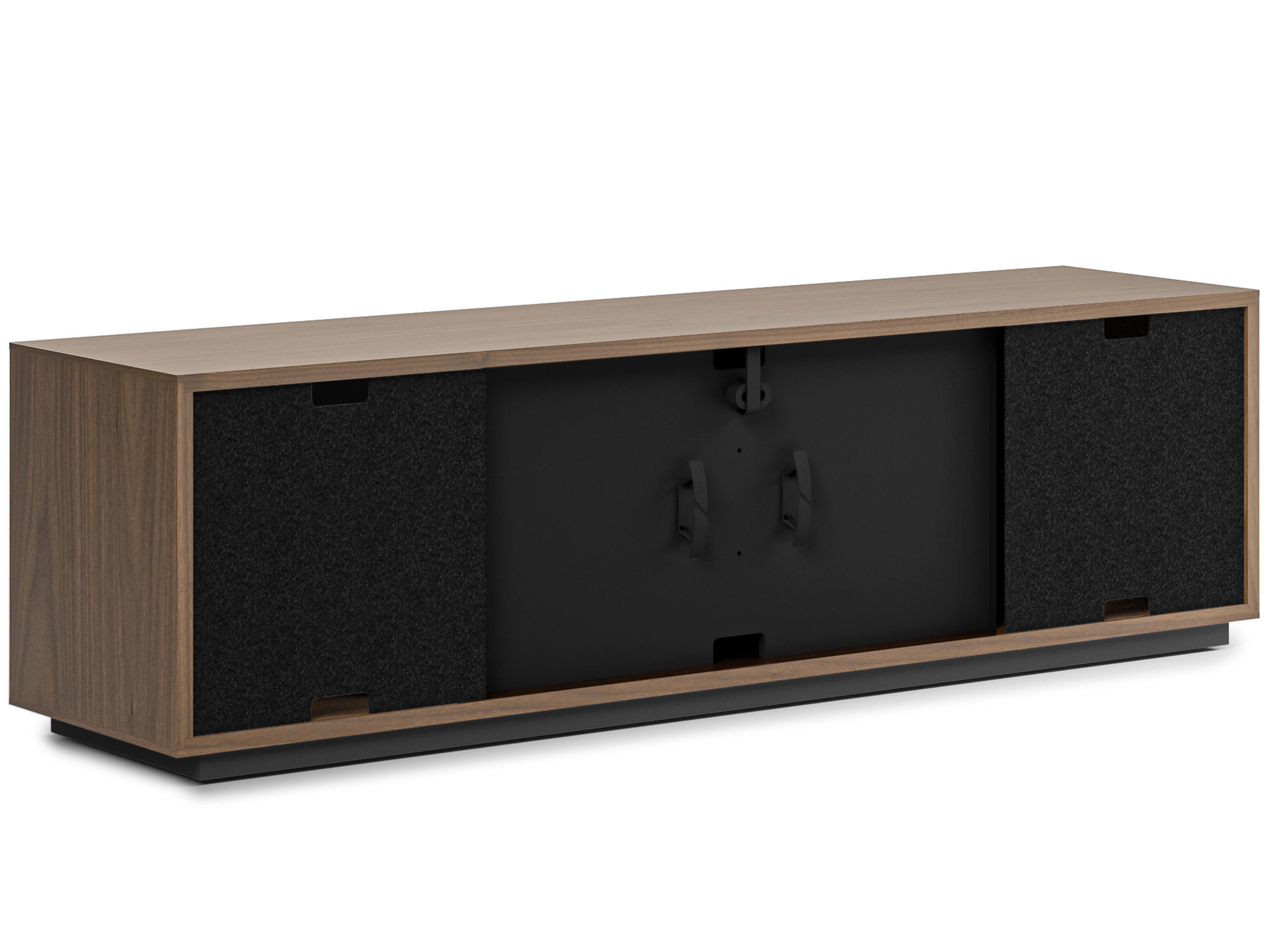 BDI Profile 81" Walnut Wood Natural Media Console