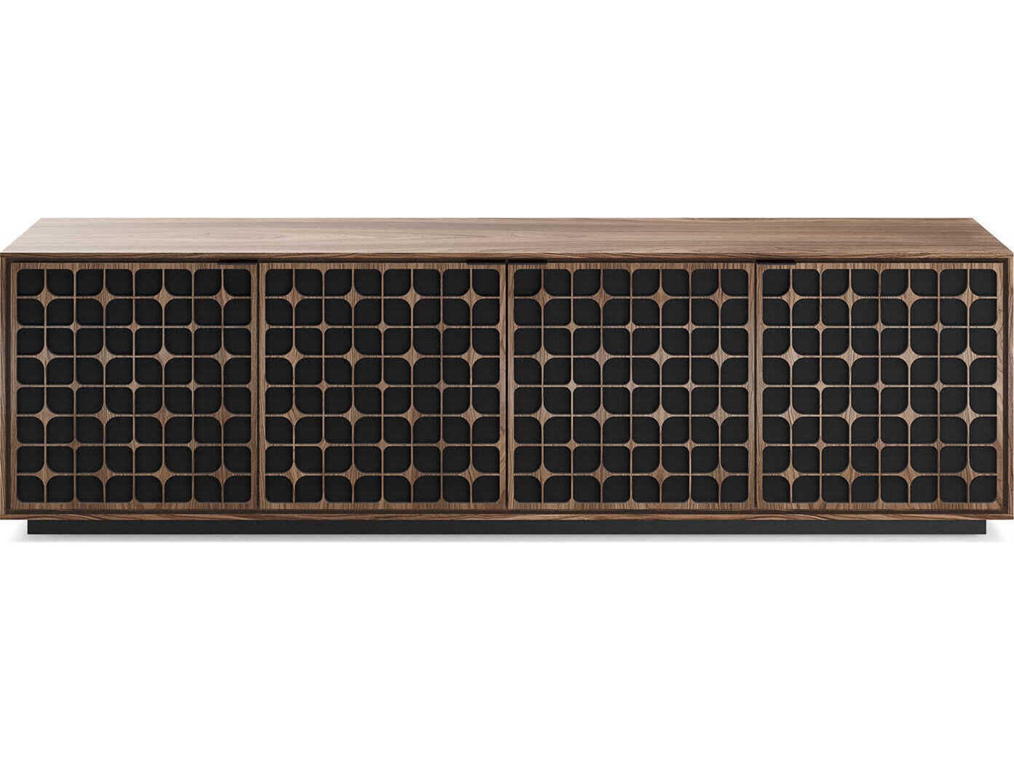 BDI Elements 82" Hardwood Natural Walnut Media Console