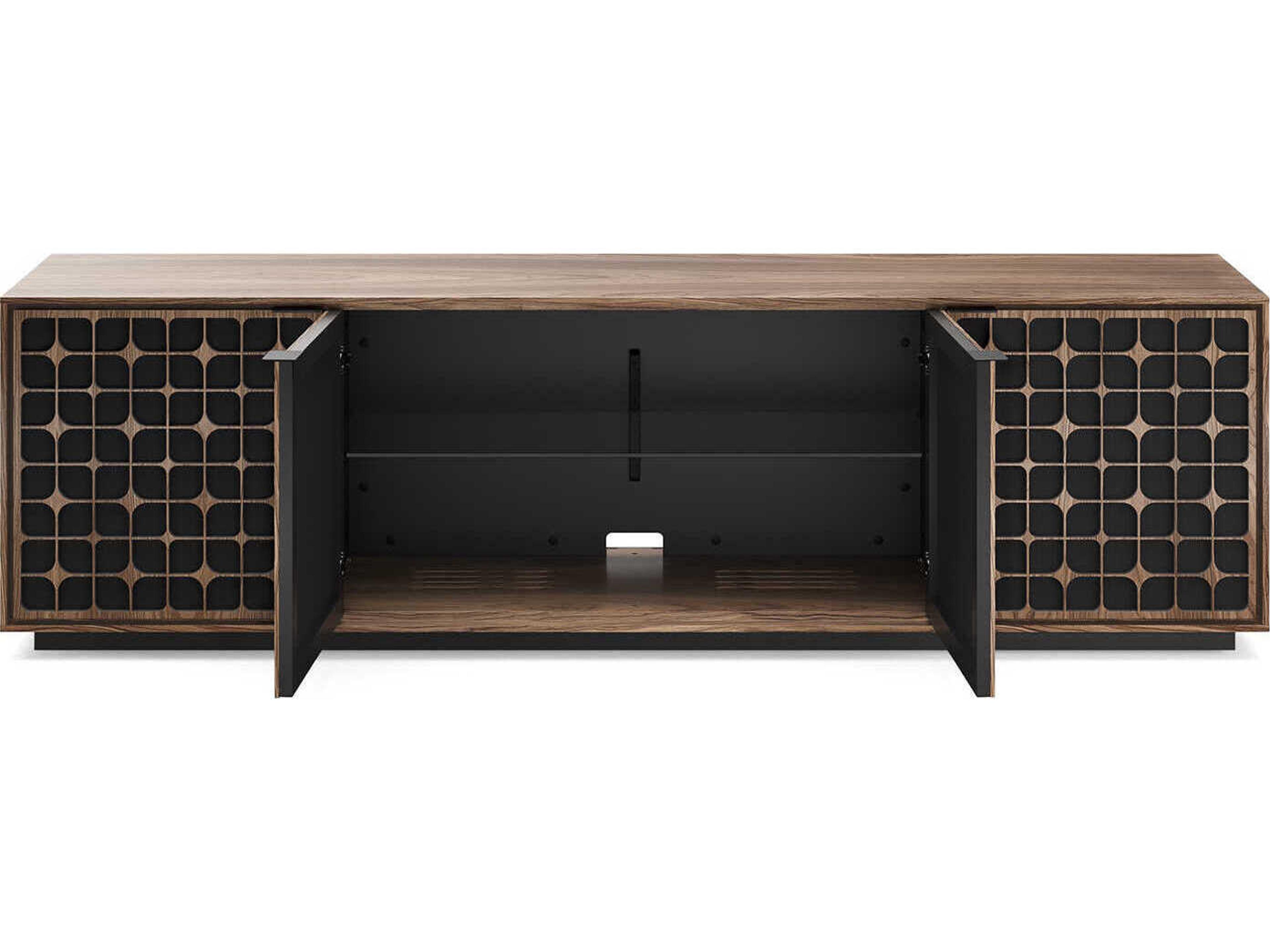BDI Elements 82" Hardwood Natural Walnut Media Console