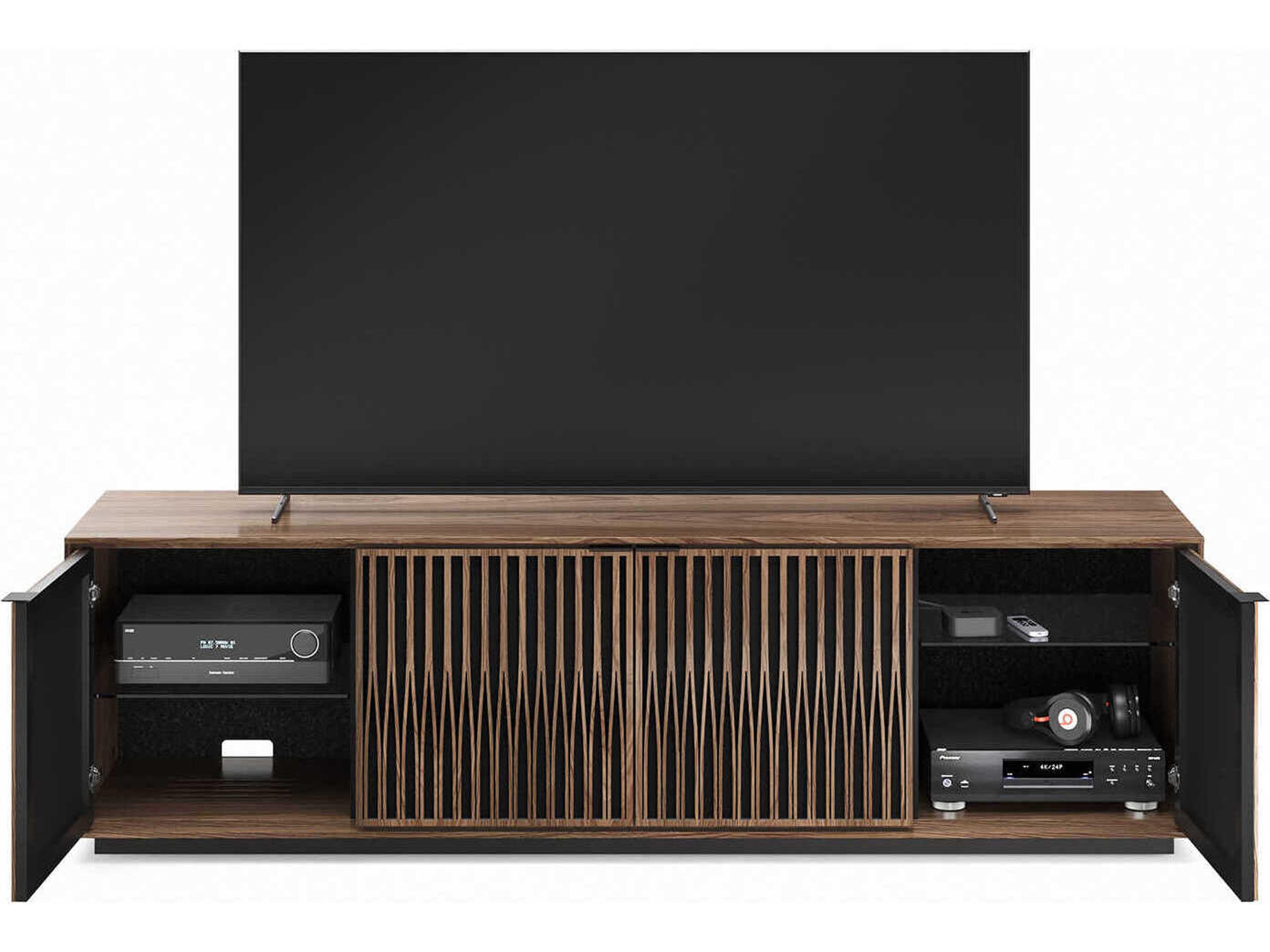 BDI Elements 82" Hardwood Natural Walnut Media Console