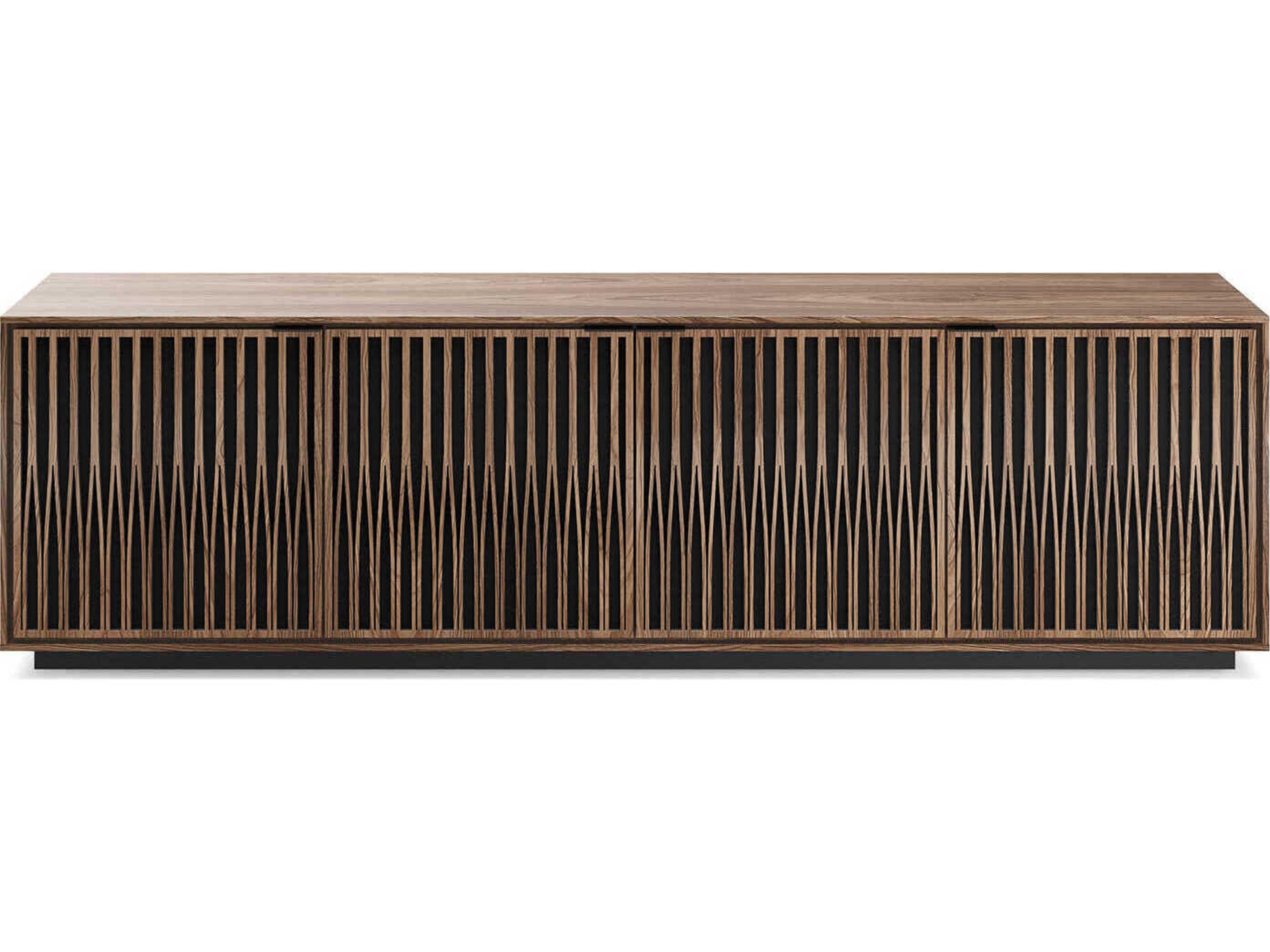 BDI Elements 82" Hardwood Natural Walnut Media Console