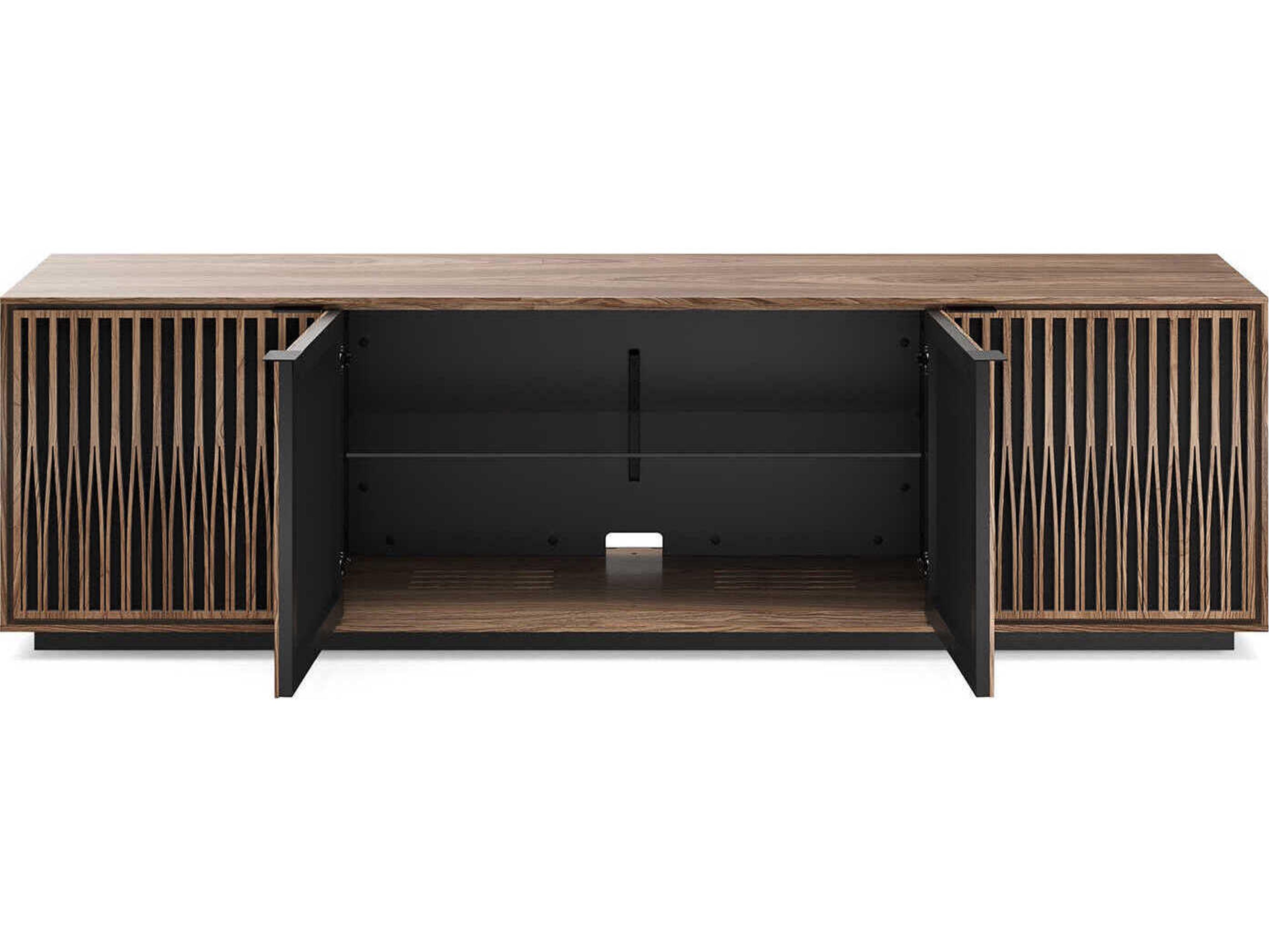 BDI Elements 82" Hardwood Natural Walnut Media Console