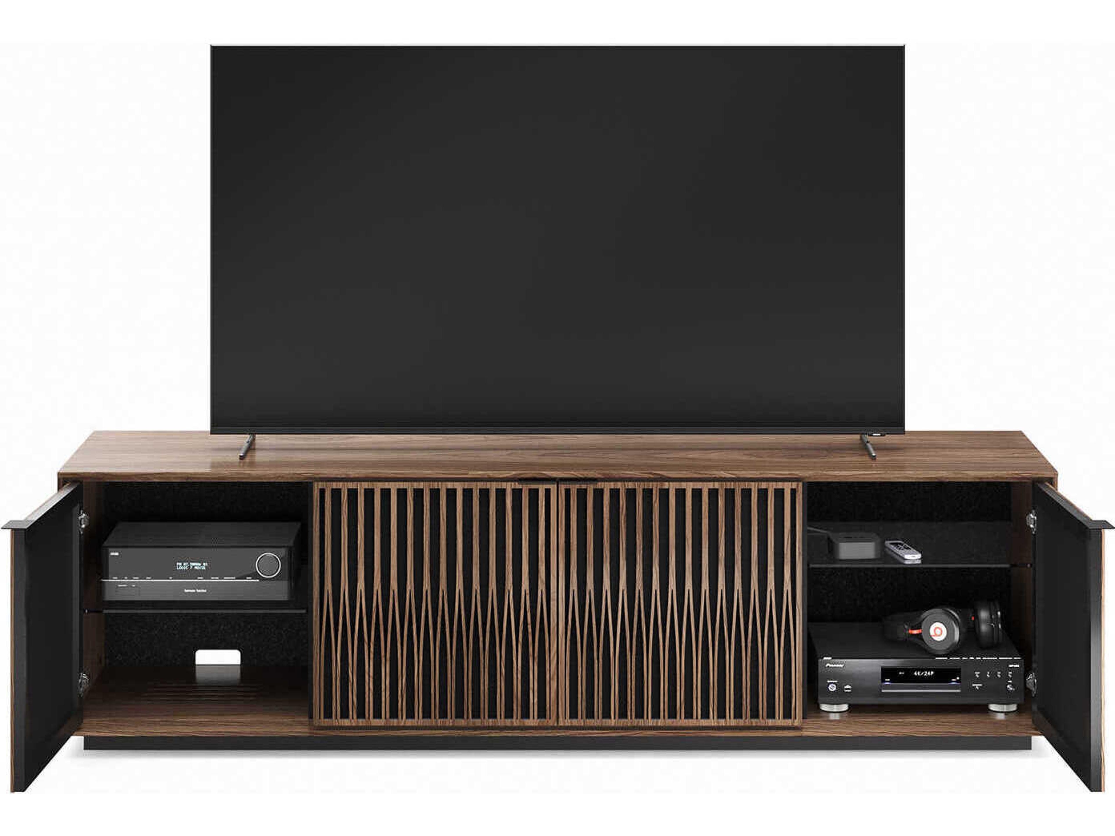 BDI Elements 82" Hardwood Natural Walnut Media Console