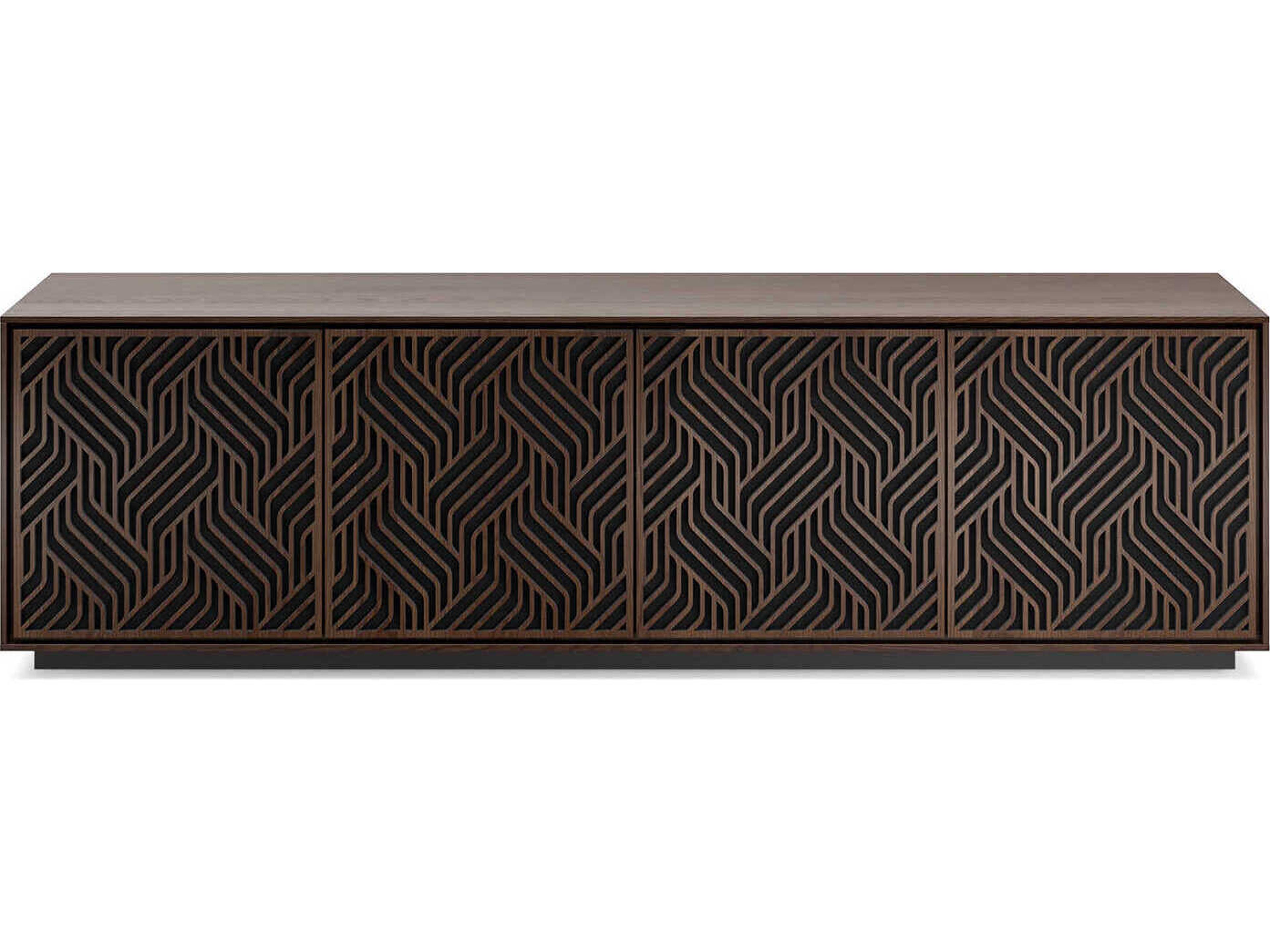 BDI Elements 82" Hardwood Toasted Oak Media Console