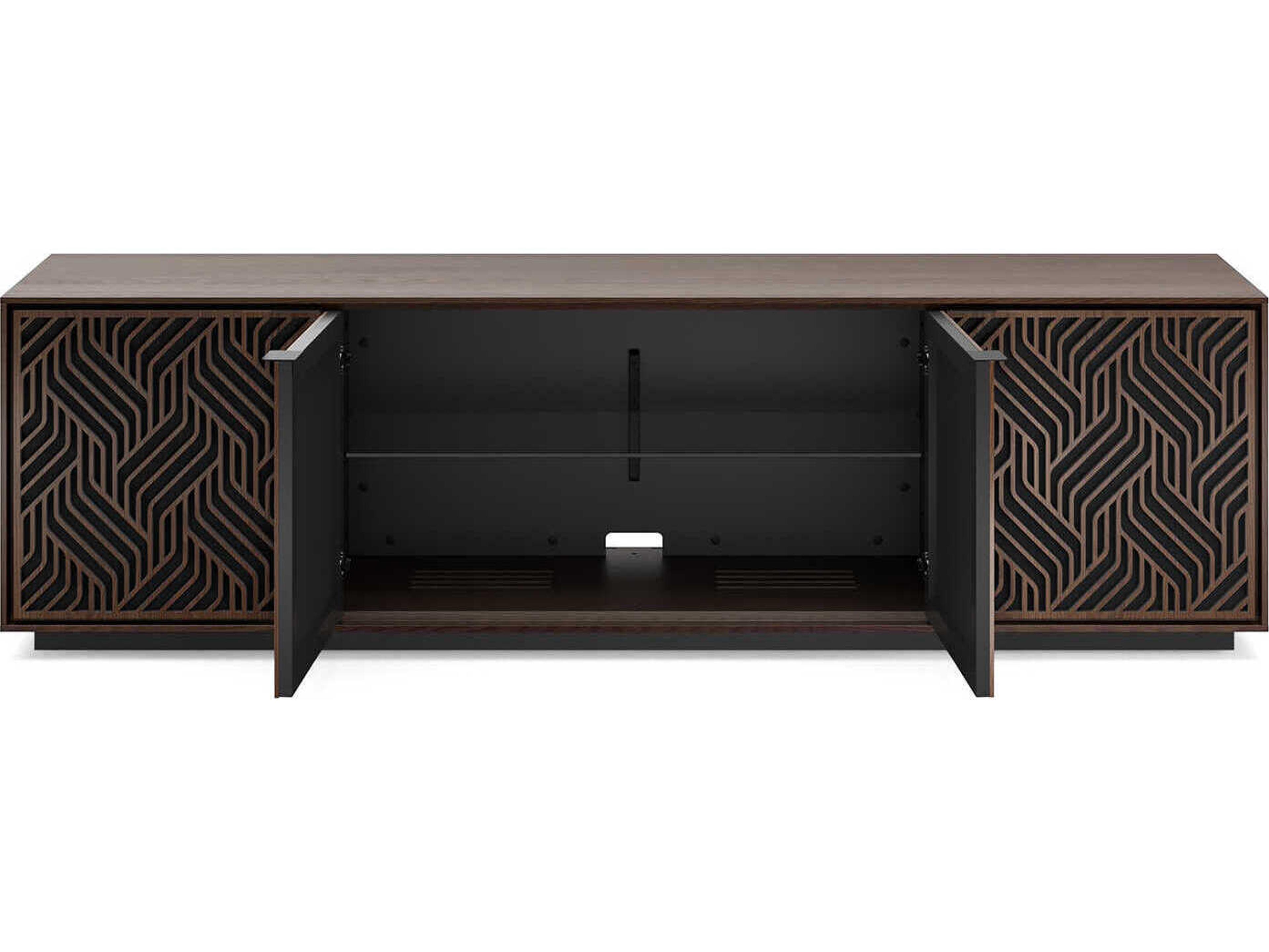 BDI Elements 82" Hardwood Toasted Oak Media Console