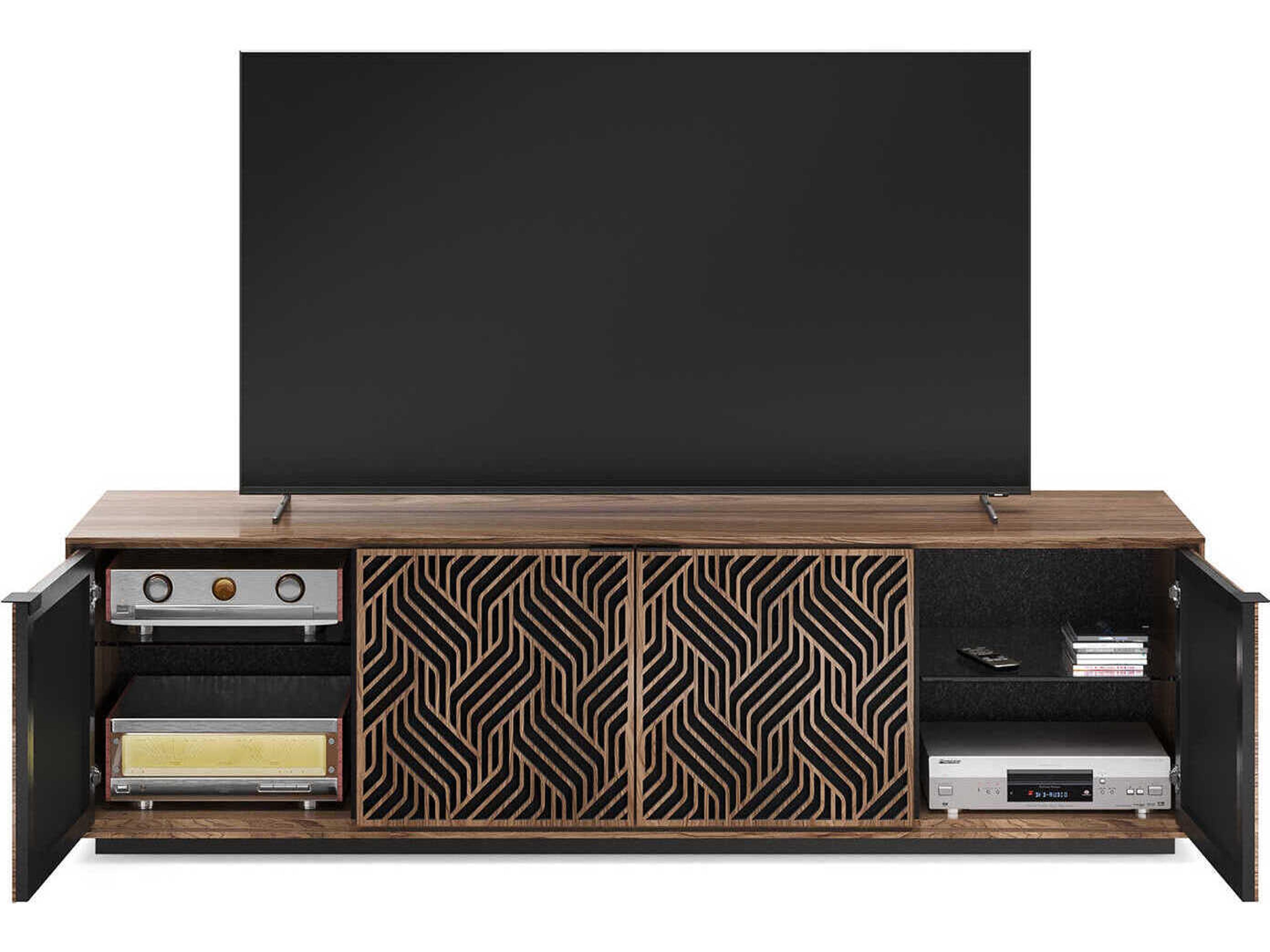 BDI Elements 82" Hardwood Natural Walnut Media Console