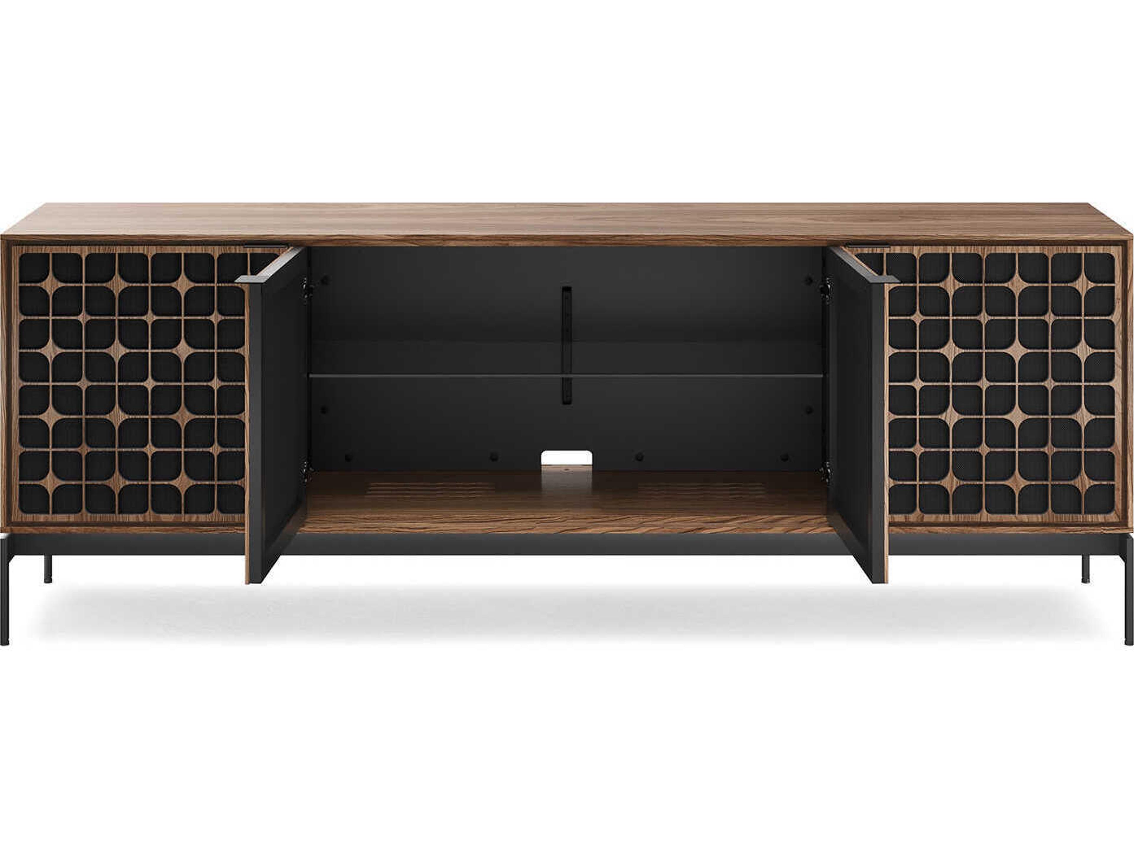 BDI Elements 82" Hardwood Natural Walnut Media Console