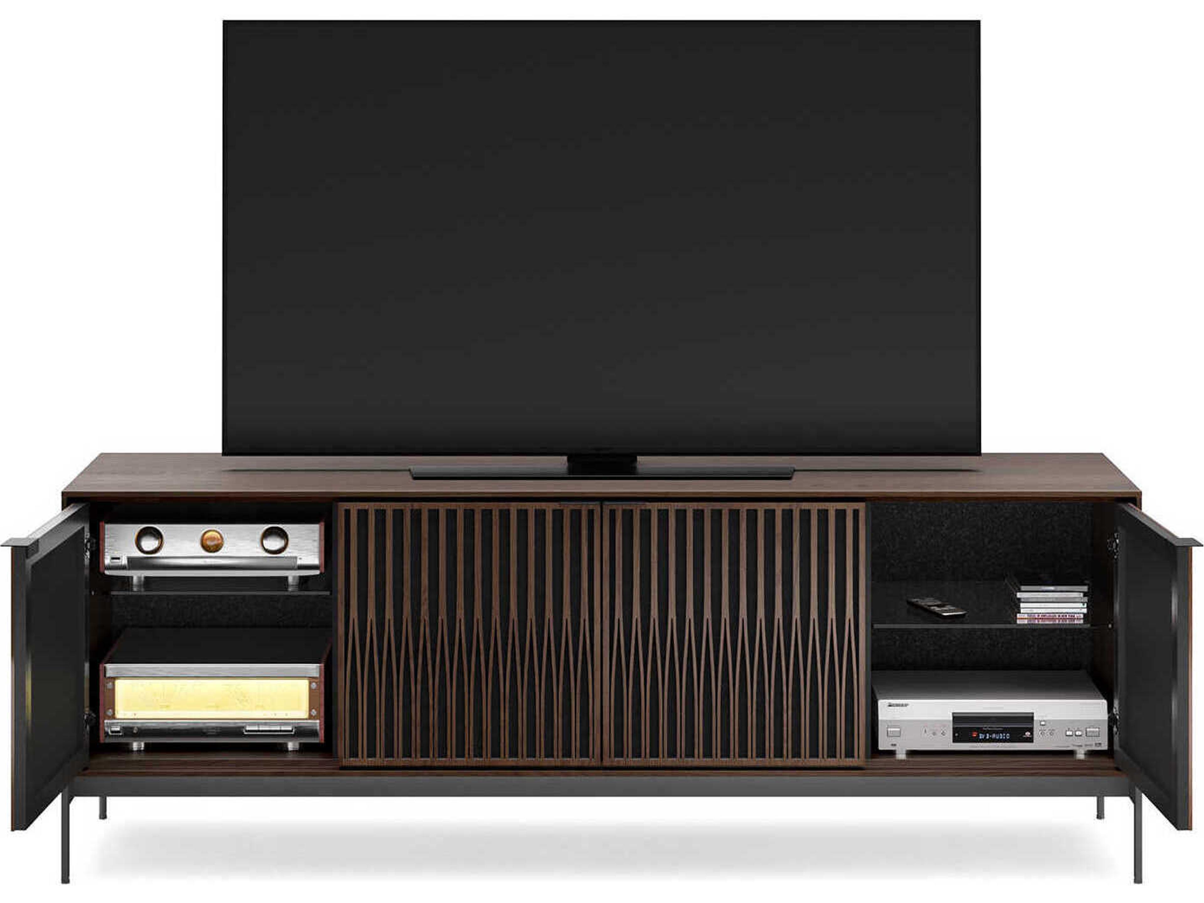 BDI Elements 82" Hardwood Toasted Oak Media Console