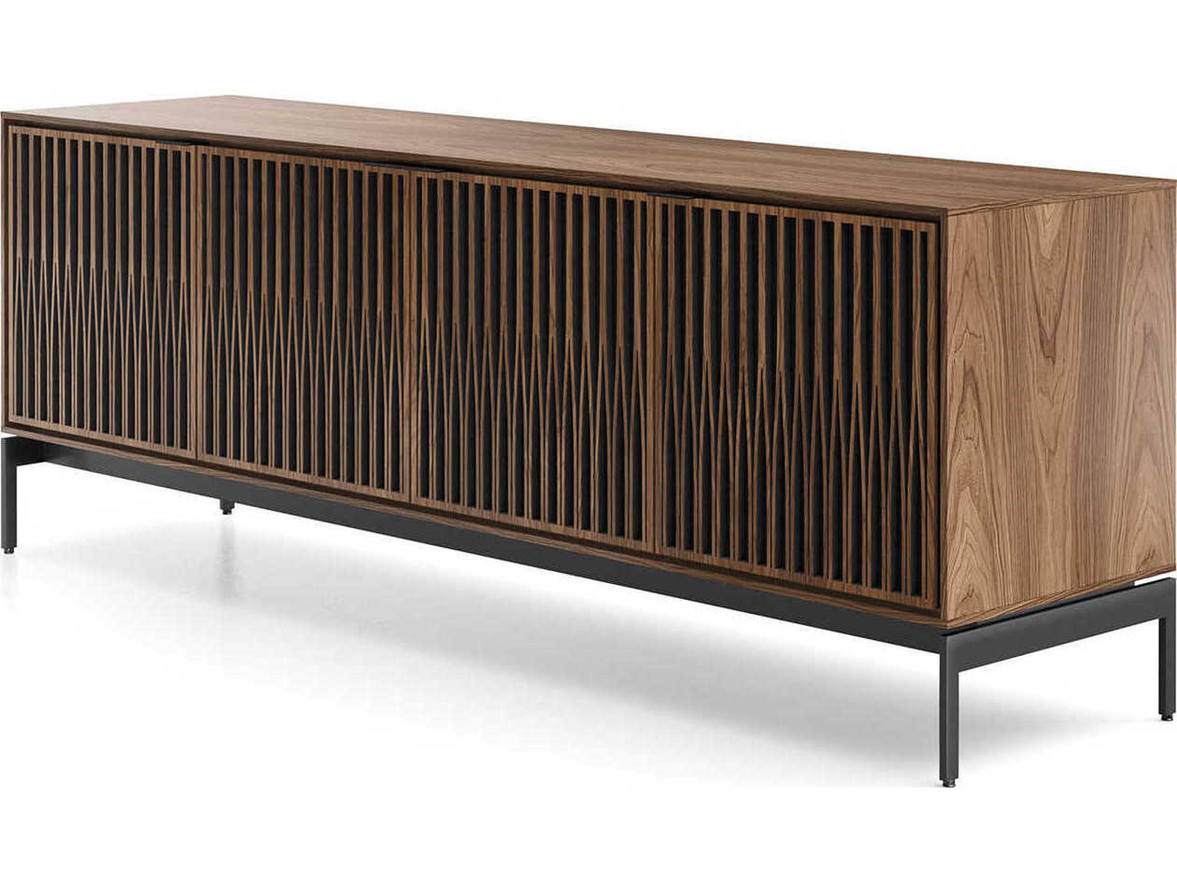 Elements Tune Media Console Natural Walnut